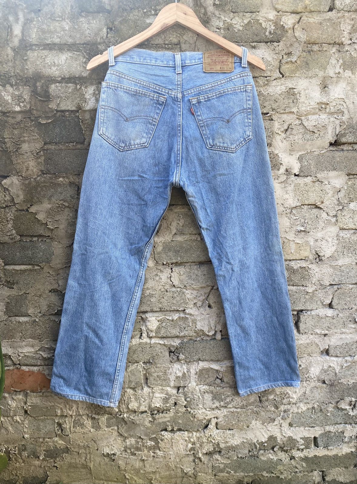 Levi's 501 StoneWashed Vintage Jeans Size US 29 - 2 Thumbnail