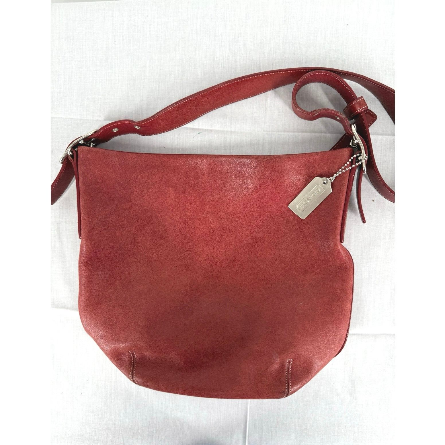 Coach Vintage COACH Legacy Soho Soft Red Leather Bucket Bag 9186 Size ONE SIZE - 1 Thumbnail