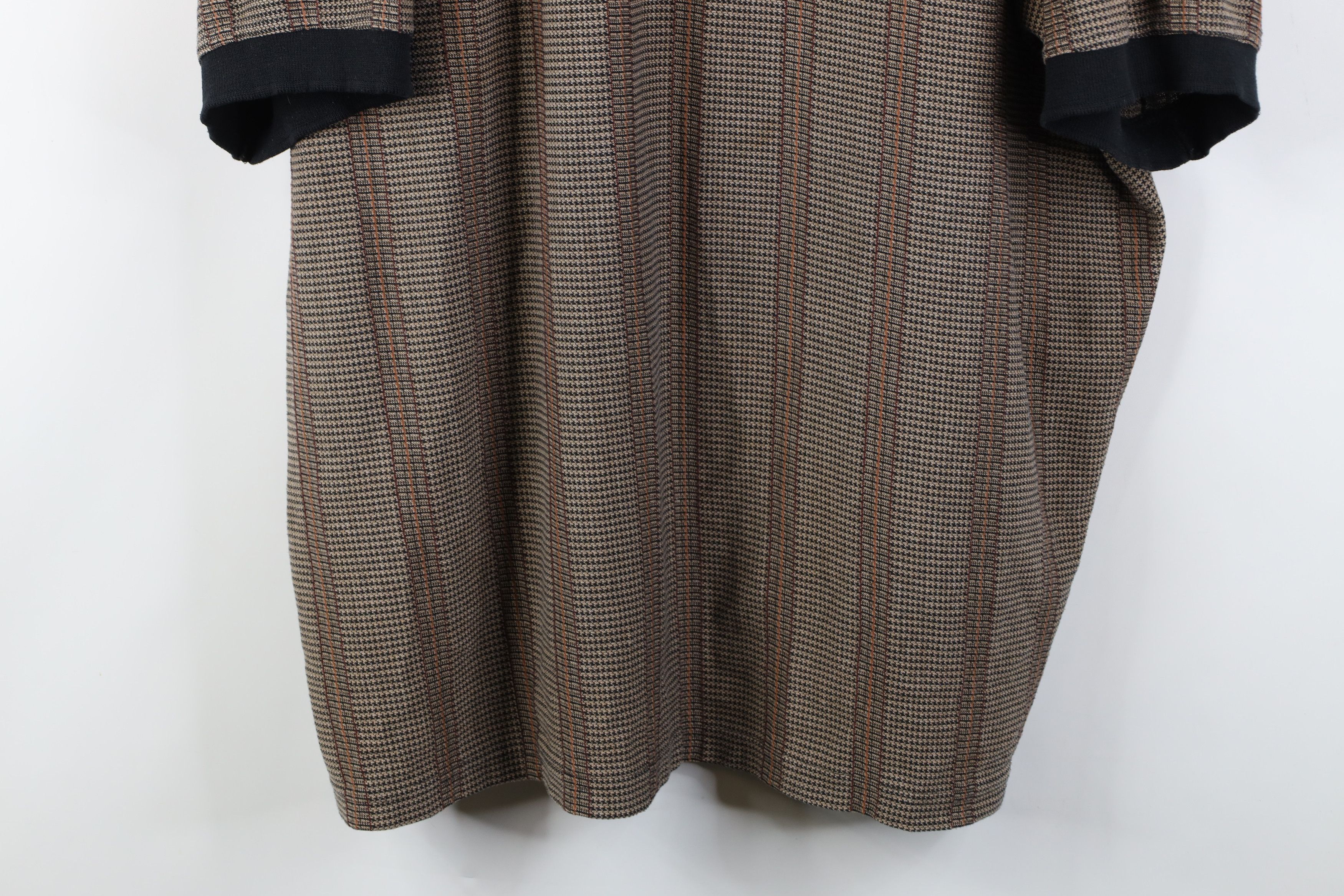 Vintage Vintage 90s Streetwear Striped Knit Collared Golf Polo Size US XXL / EU 58 / 5 - 3 Thumbnail