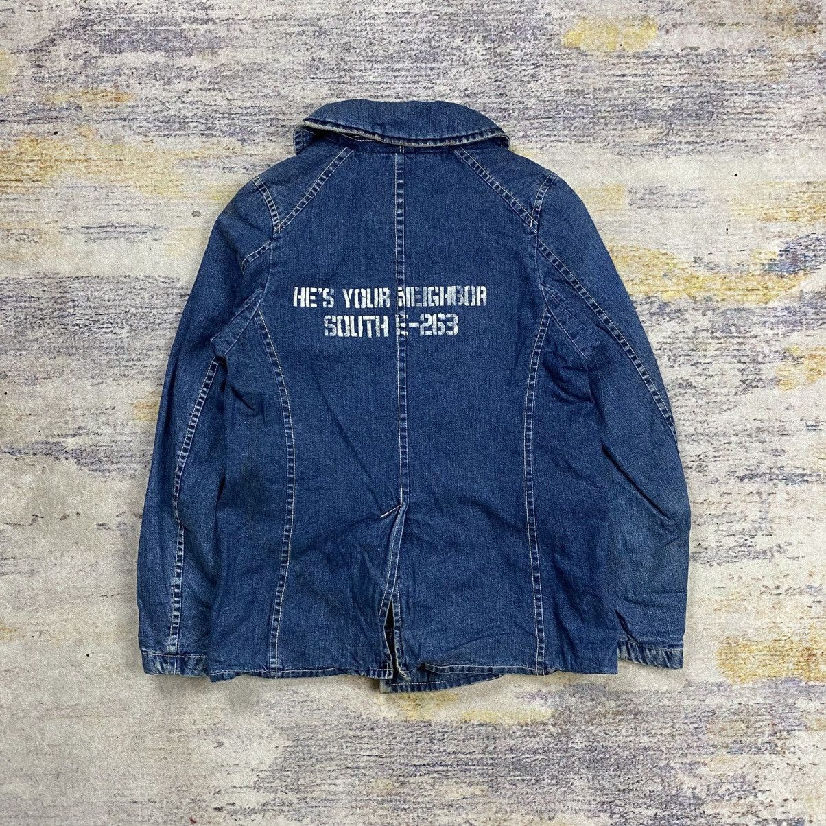 Japanese Brand Gowest bikers denim jacket Size US XS / EU 42 / 0 - 3 Thumbnail