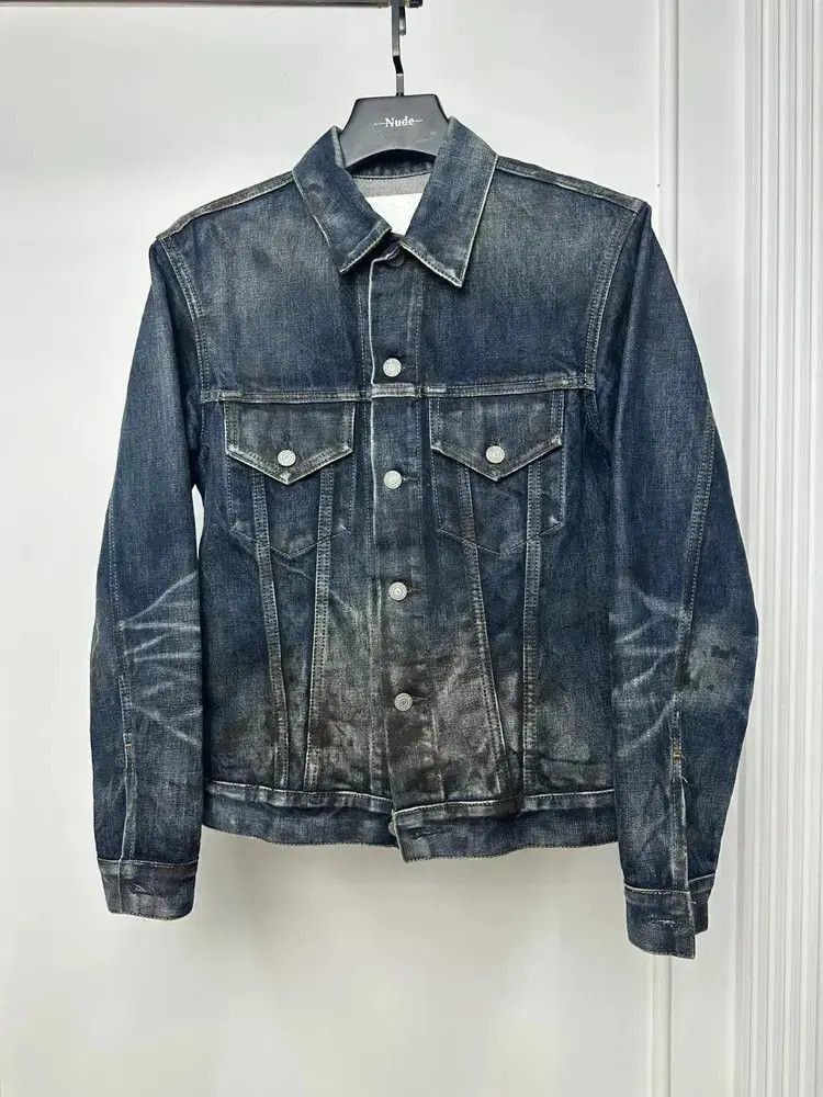 Yohji Yamamoto Yohji Yamamoto Y’s for man mud washed denim jacket Size US M / EU 48-50 / 2 - 1 Thumbnail
