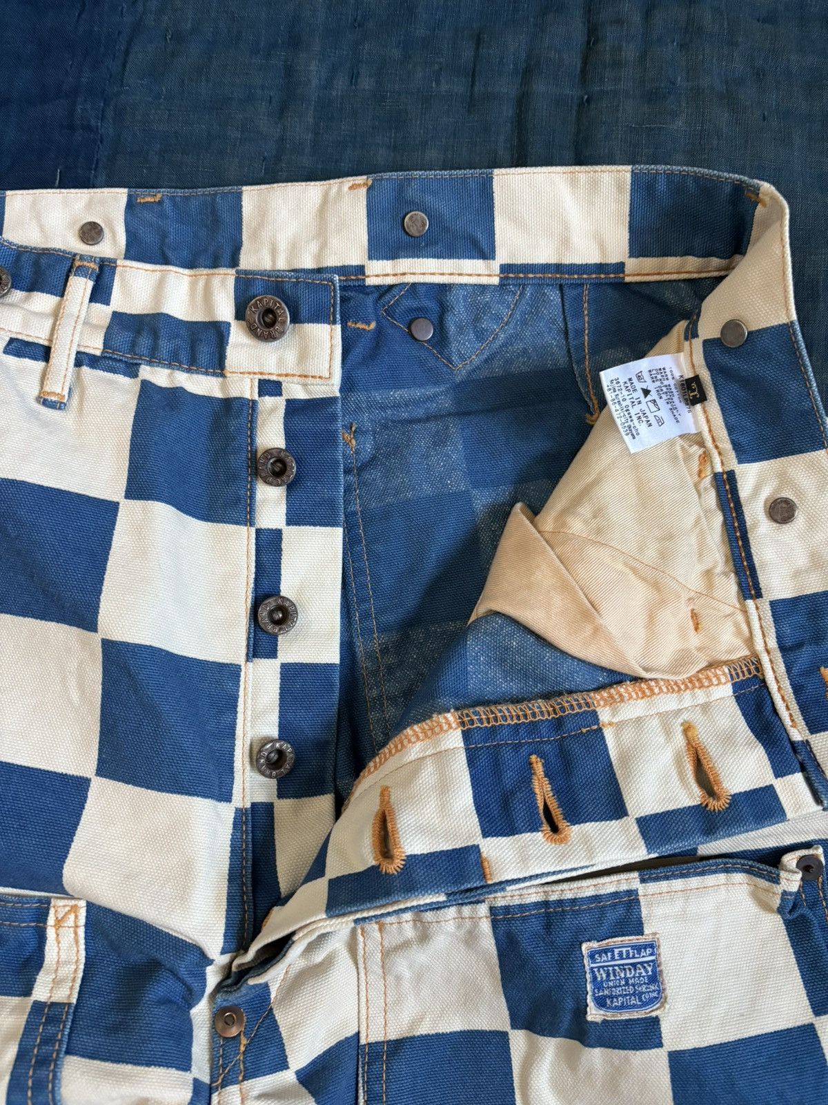 Kapital KAPITAL ichimatsu Double Knee Lumber Pants Size US 32 / EU 48 - 12 Thumbnail