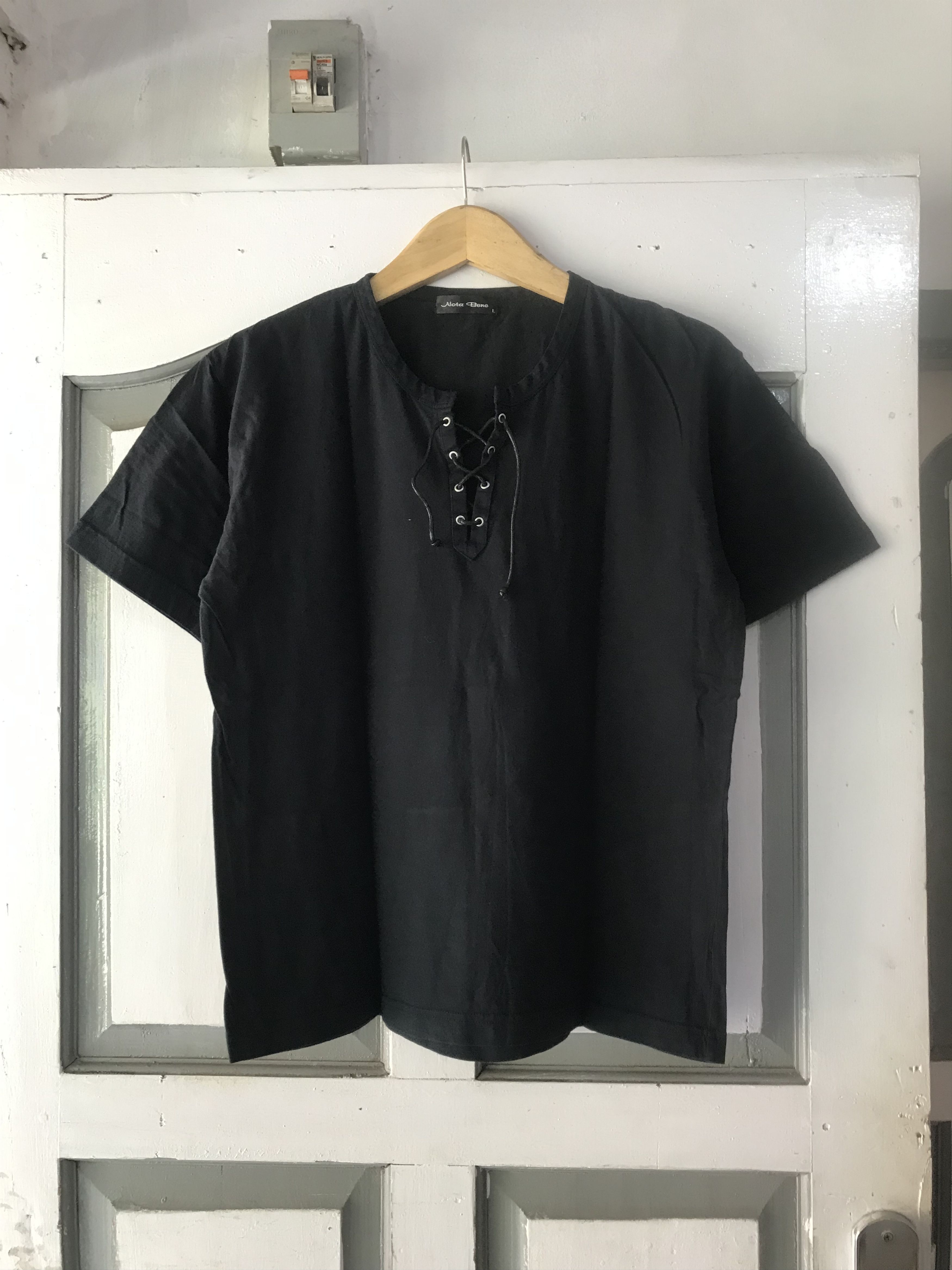 Japanese Brand Y2K Nota Bene Laces up Size US M / EU 48-50 / 2 - 1 Thumbnail