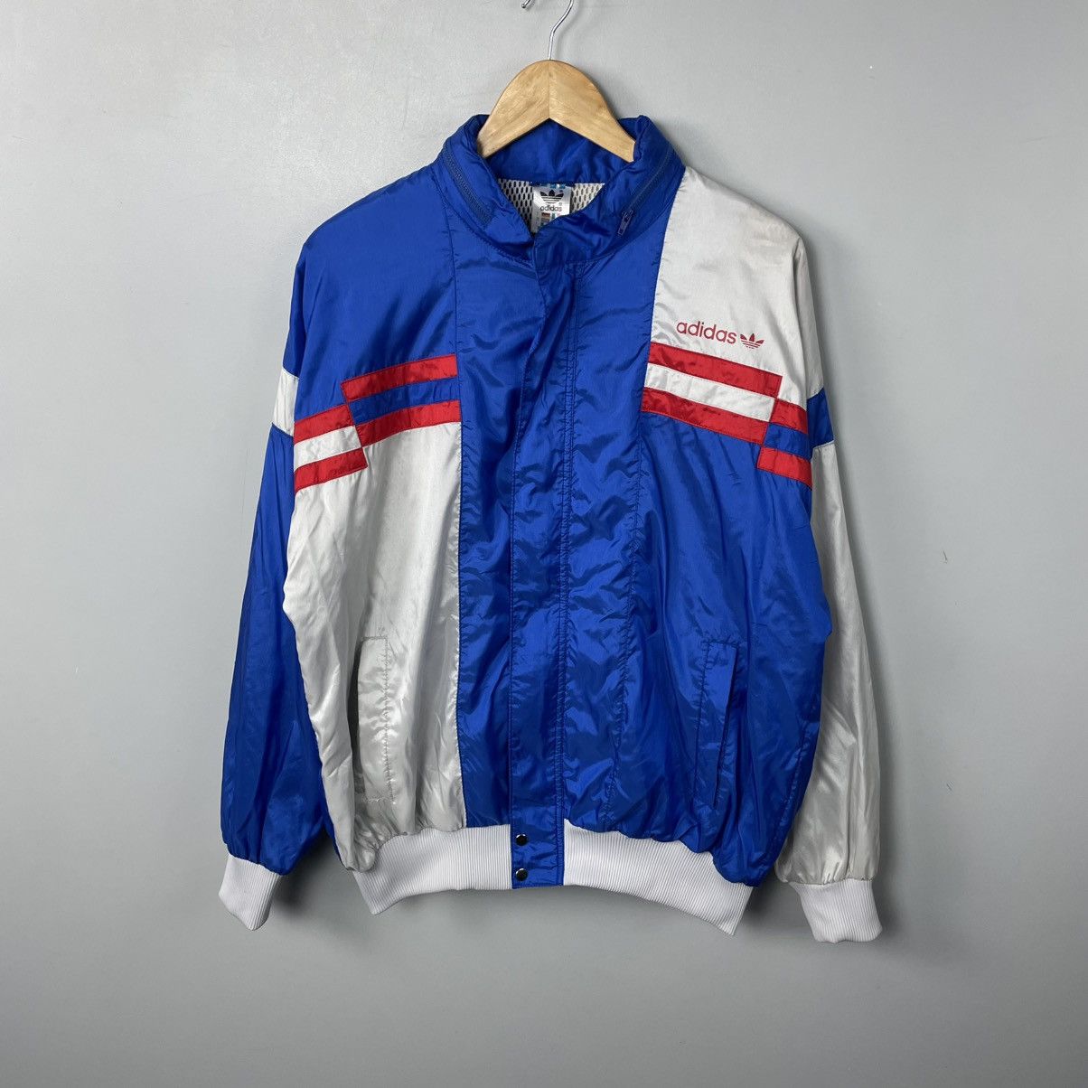 Adidas Vintage 90’s Adidas Men’s Track Top Jacket West Germany sz L Size US L / EU 52-54 / 3 - 1 Thumbnail