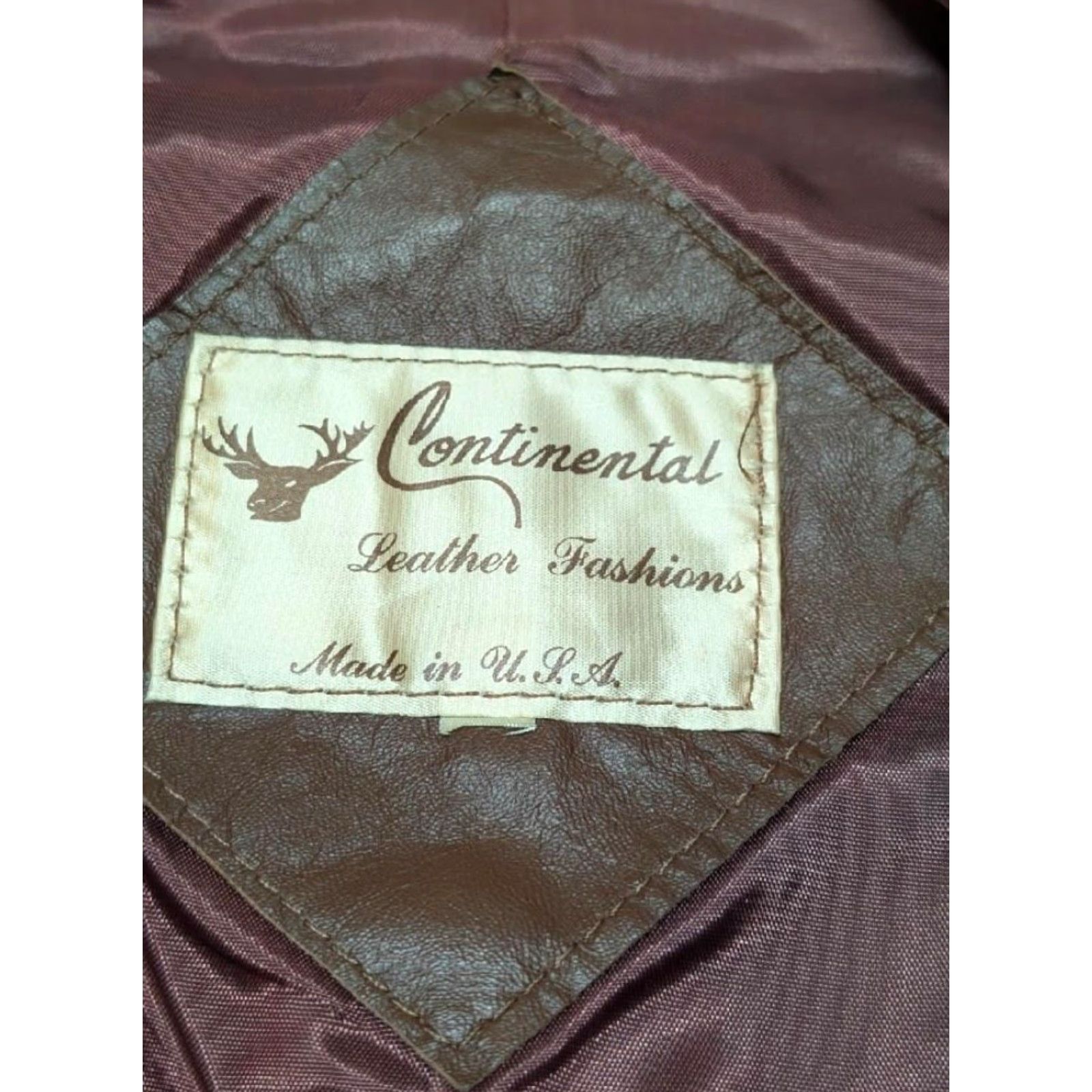 Vintage VINTAGE USA MADE WESTERN leather vest COWBOY brown S john wayne 38-40 lapel Size US S / EU 44-46 / 1 - 4 Thumbnail