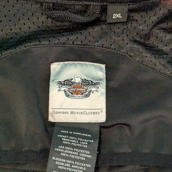Harley Davidson Women's Harley-Davidson Cora 3-in-1 Mesh Jacket 2XL Size XXL / US 16-18 / IT 52-54 - 4 Thumbnail
