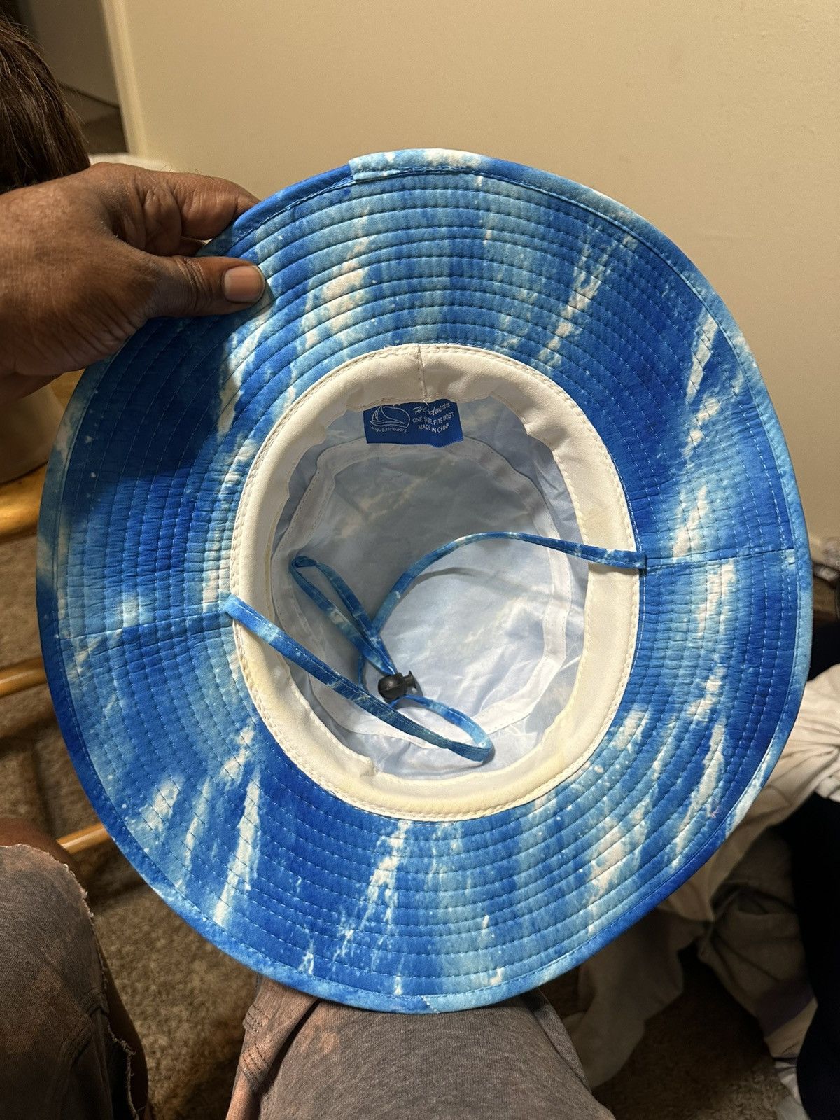 Anti Social Social Club Vintage USPS Mailman “triple sky blue” bucket hat 00s Size ONE SIZE - 7 Thumbnail