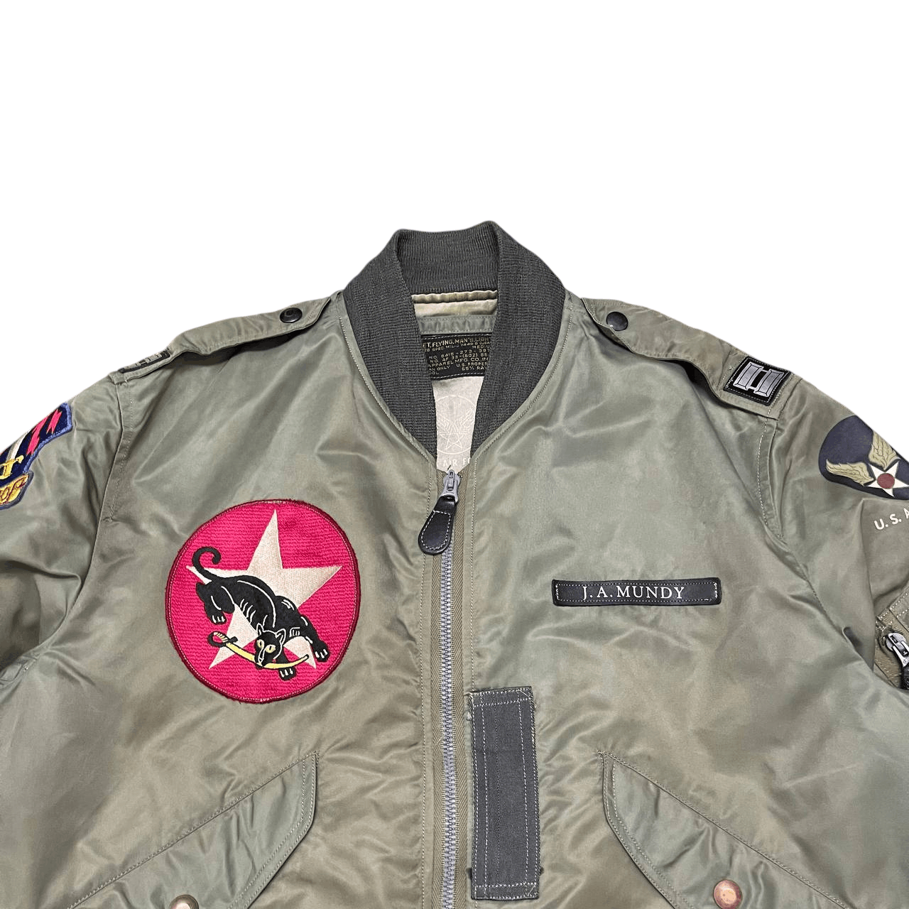 Buzz Rickson's Buzz Ricksons Type L2B Military Flight Bomber Jacket Size US M / EU 48-50 / 2 - 2 Thumbnail