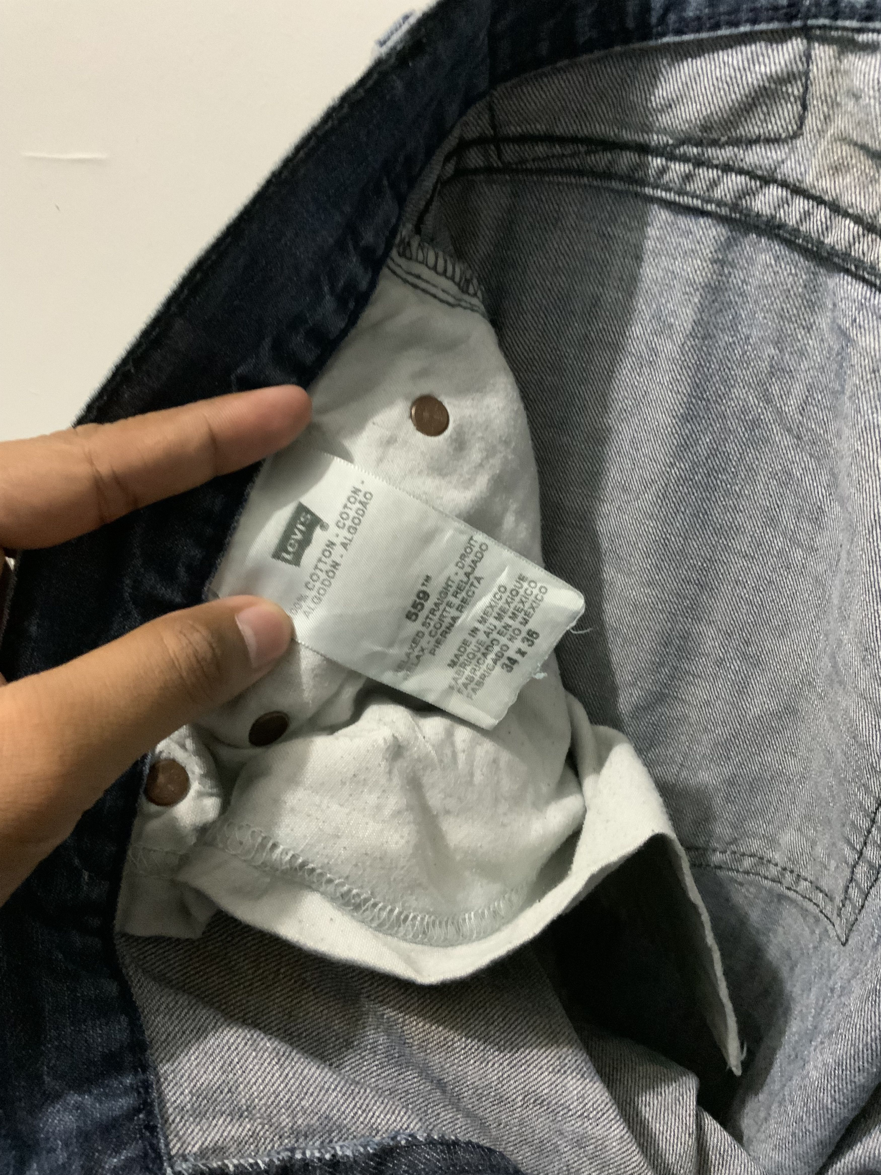 Levi's Levi’s Relaxed 559 Straight Painted Avant Garde Jeans Size US 34 / EU 50 - 18 Thumbnail
