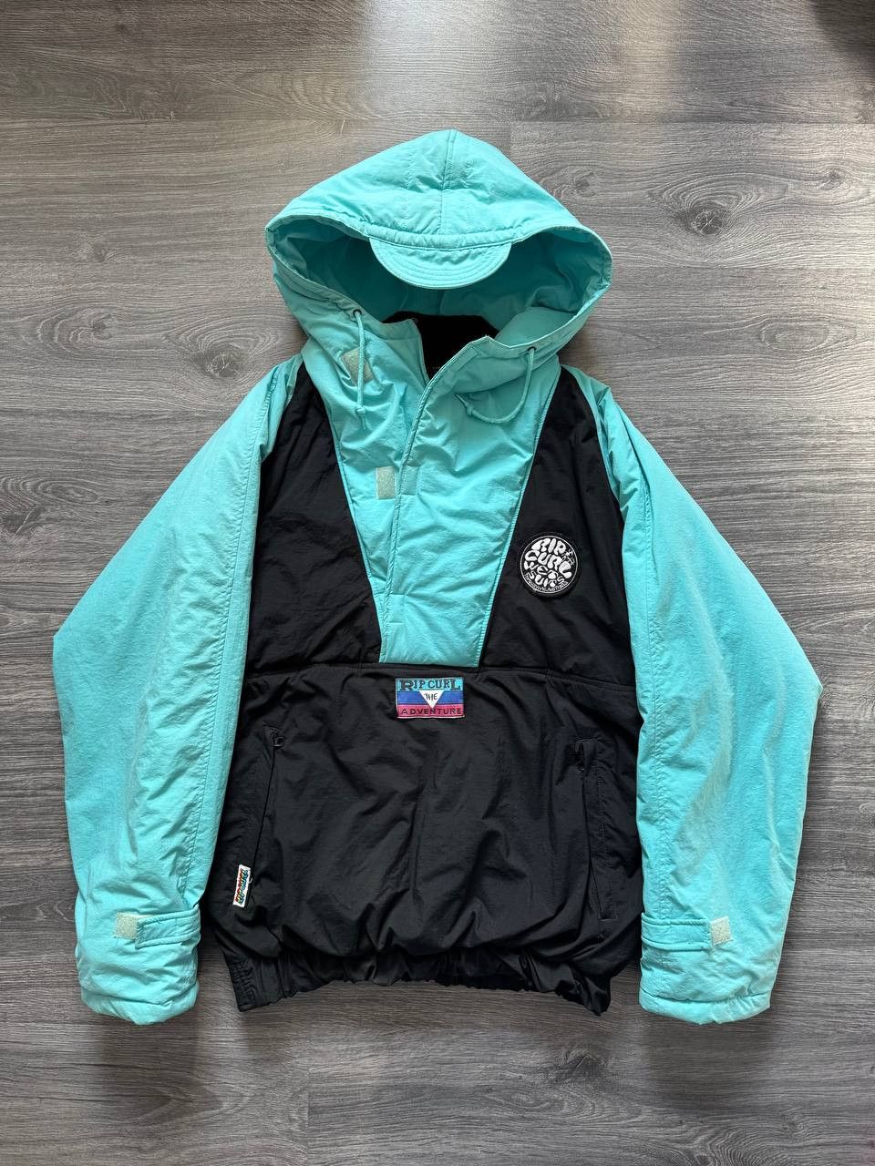 Rip Curl Rip Curl 90s Vintage Hooded Anorak Ski Jacket Pullover Size US XL / EU 56 / 4 - 1 Thumbnail