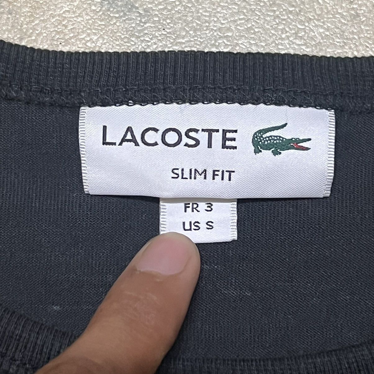 Lacoste Lacoste Small Logo T Shirt Size US S / EU 44-46 / 1 - 3 Thumbnail