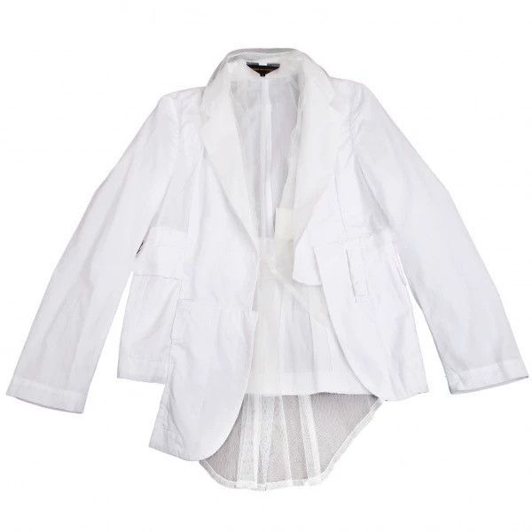 Comme des Garcons Comme des Garcons White vintage yarn design top Size M / US 6-8 / IT 42-44 - 2 Thumbnail