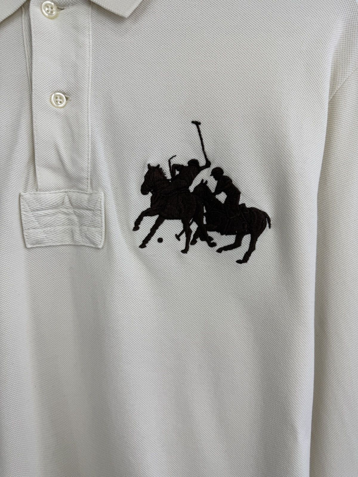 Ralph Lauren 🇺🇸 Vintage 90s Ralph Lauren Polo Long Sleeve Retro Rare Size US M / EU 48-50 / 2 - 4 Thumbnail
