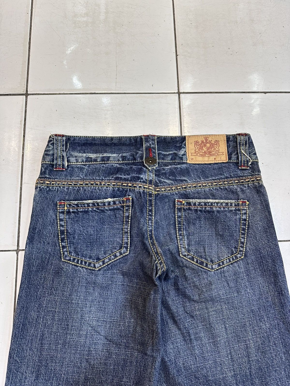 GOA Crazy 2000s Distressed Vence Flare Jeans Goa Lgb Y2K Style Size US 30 / EU 46 - 7 Thumbnail