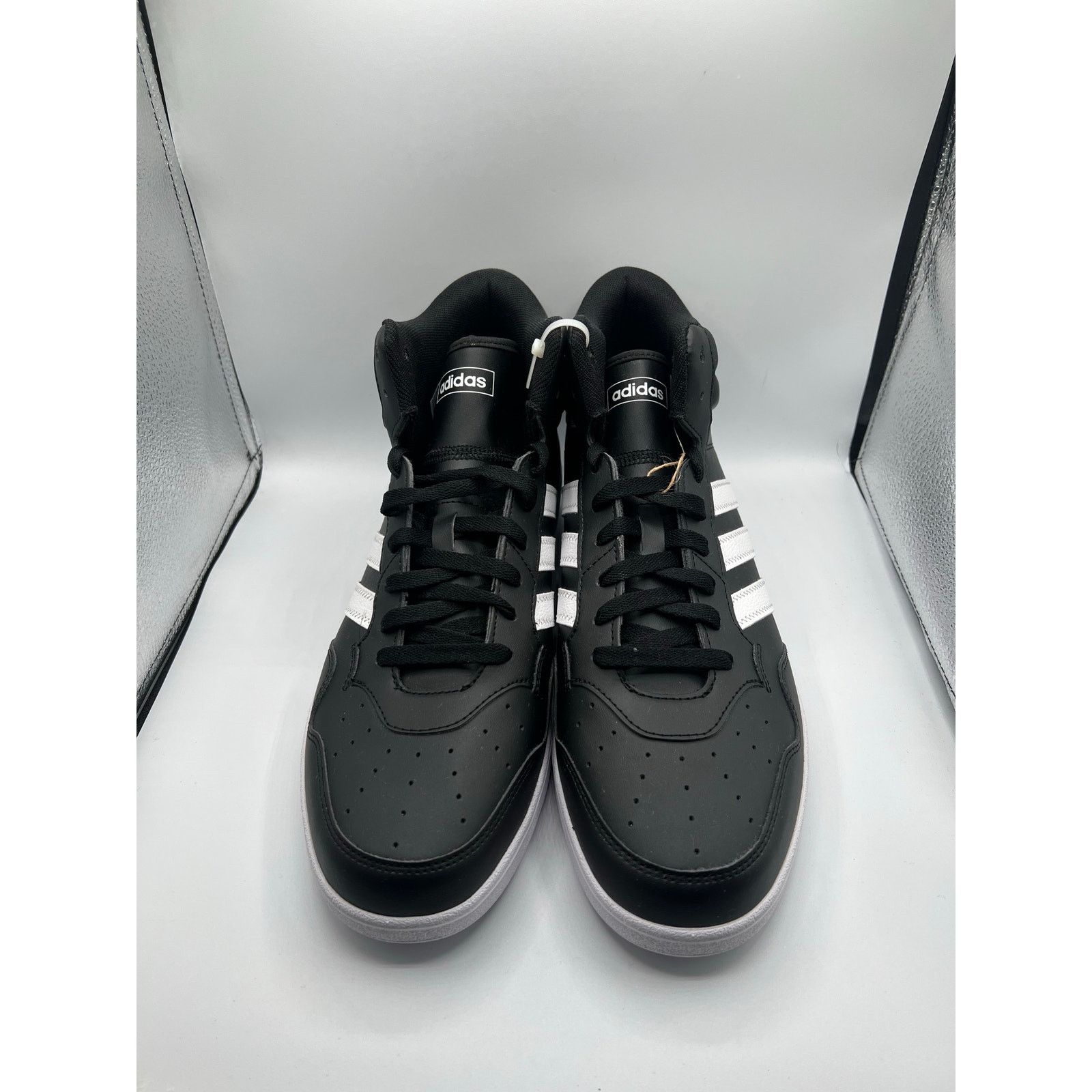 Adidas Adidas Hoops 4.0 Mid “Black White” size 13 men’s Size US 13 / EU 46 - 2 Thumbnail