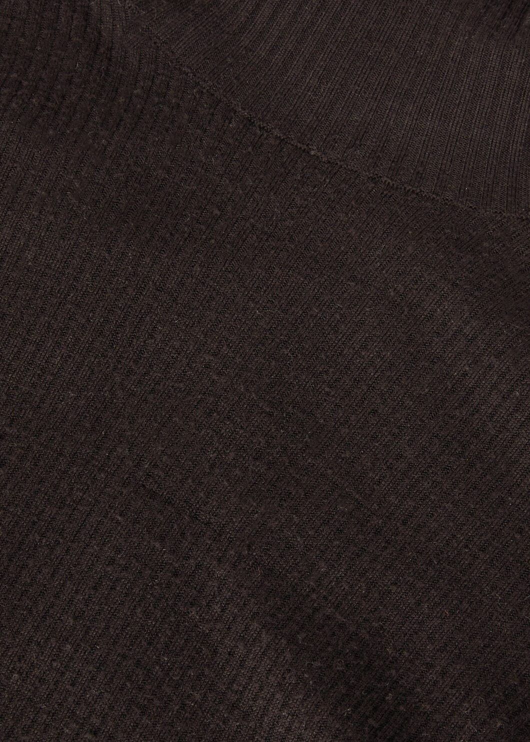 Loro Piana o1w1db10825 FAN1199 Taupo Turtleneck Sweater in Dark Brown Size XS / US 0-2 / IT 36-38 - 7 Thumbnail