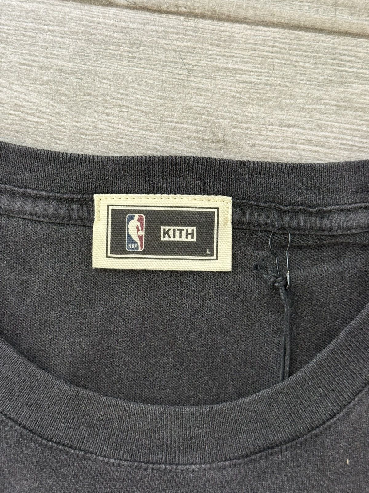 Kith × NBA KITH for NBA All-Star Miami Heat Vintage Tee Black Sz Large Size US L / EU 52-54 / 3 - 4 Thumbnail