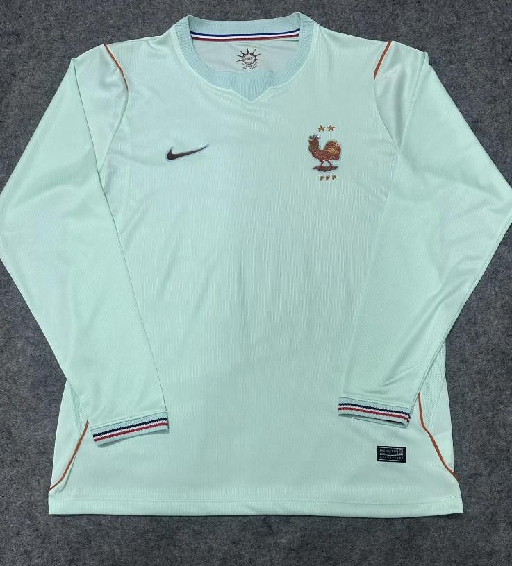 2026 World Cup France Jersey Away Longsleeve