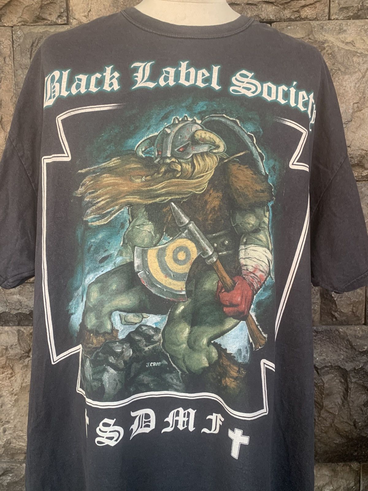 Band Tees × Vintage Vintage Black Label Society Heavy Metal Band T shirt Size US XXL / EU 58 / 5 - 2 Thumbnail
