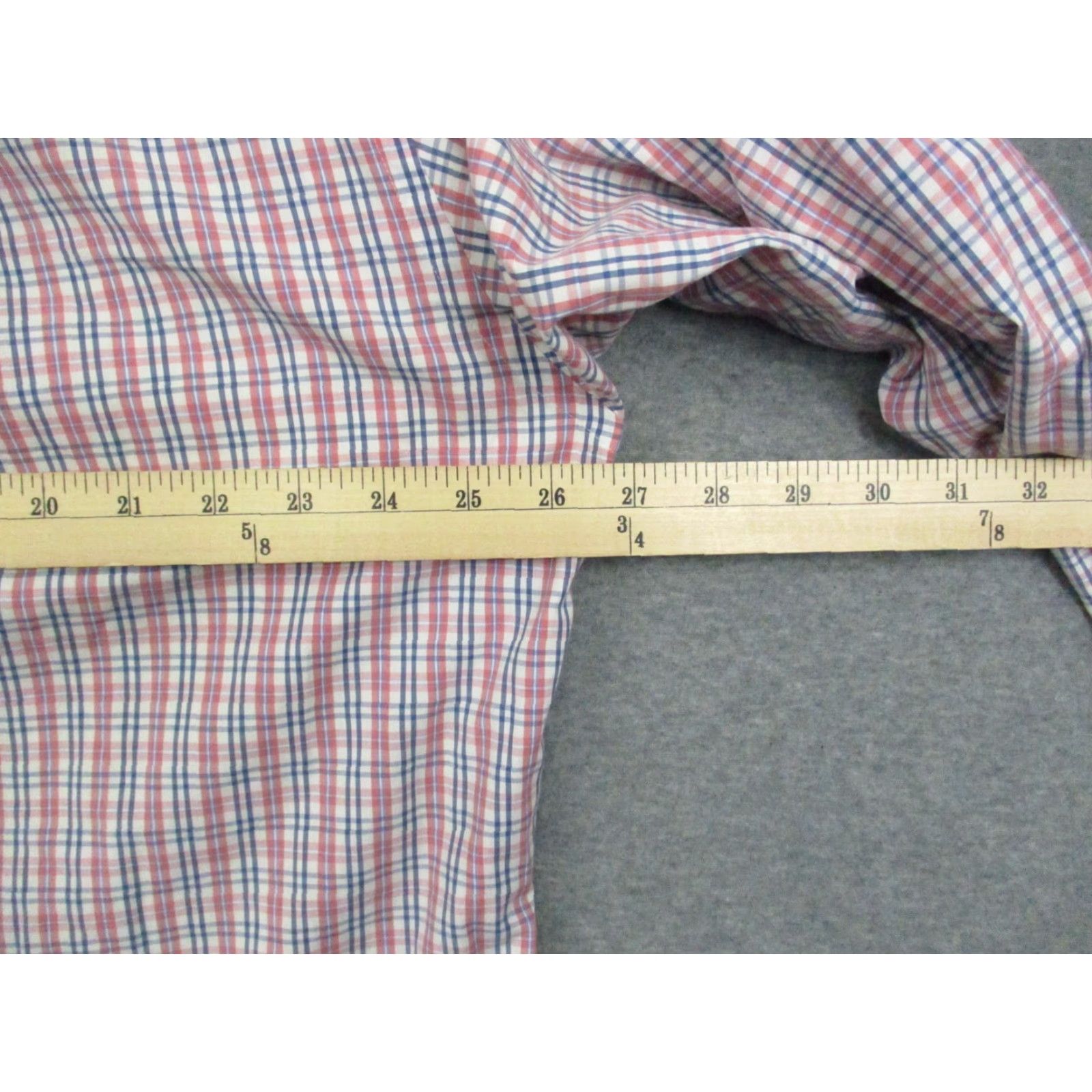 Vineyard Vines Vineyard Vines Murray Shirt Men's XXL Red White Blue Plaid Vintage Button-Front 2XL Classic Fit Size US XXL / EU 58 / 5 - 7 Thumbnail