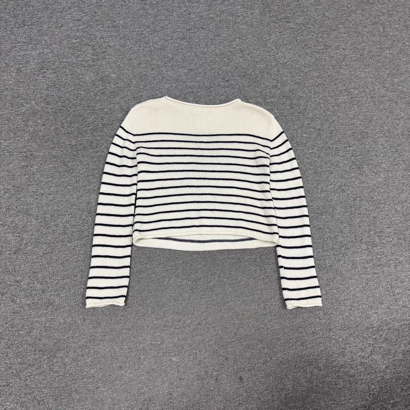 Dior Dior Anchor Embroidery Striped Cashmere 36 99New Size XS / US 0-2 / IT 36-38 - 3 Thumbnail