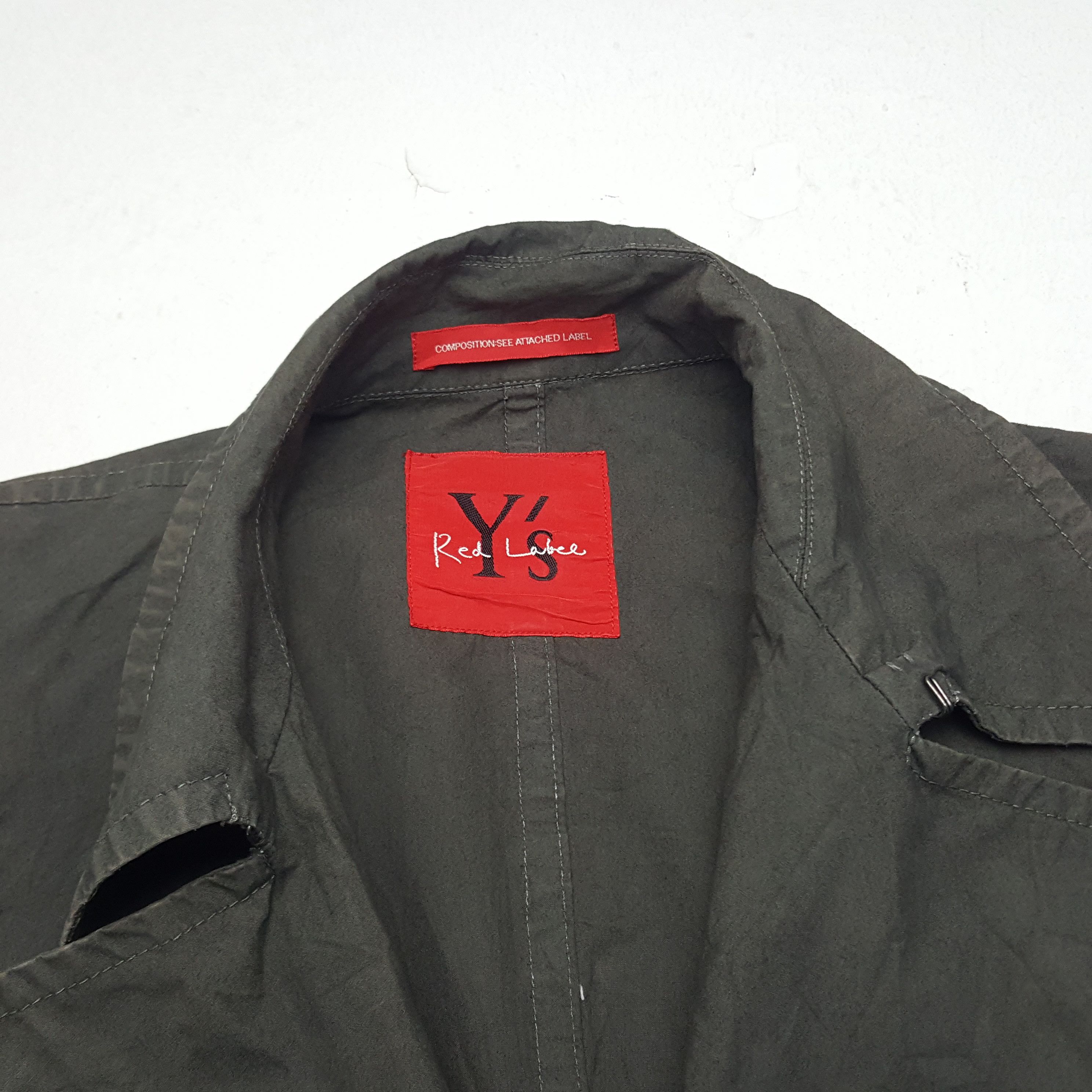 Vintage × Y's × Yohji Yamamoto Vintage Y's Yohji Yamamoto Japanese Designer Trench Jacket Size US S / EU 44-46 / 1 - 4 Thumbnail