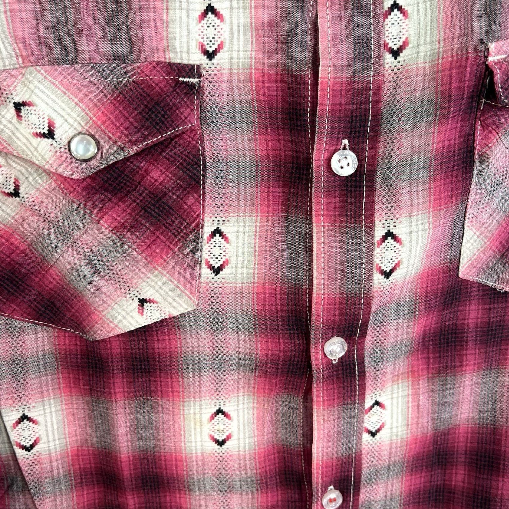 JNCO JNCO Plaid Western Button-Up Shirt Mens Size L Multicolor Casual Workwear Size US L / EU 52-54 / 3 - 4 Thumbnail