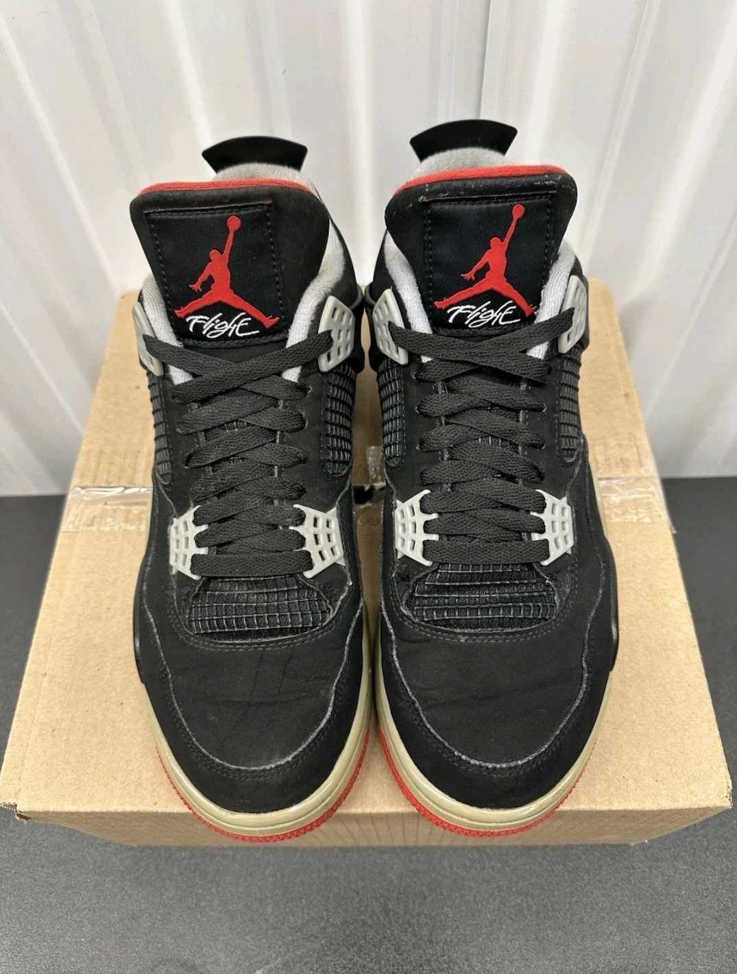 Jordan Brand Nike Air Jordan Retro 4 OG Bred 2019 308497060 Size 8.5 Men Size US 8.5 / EU 41-42 - 5 Thumbnail