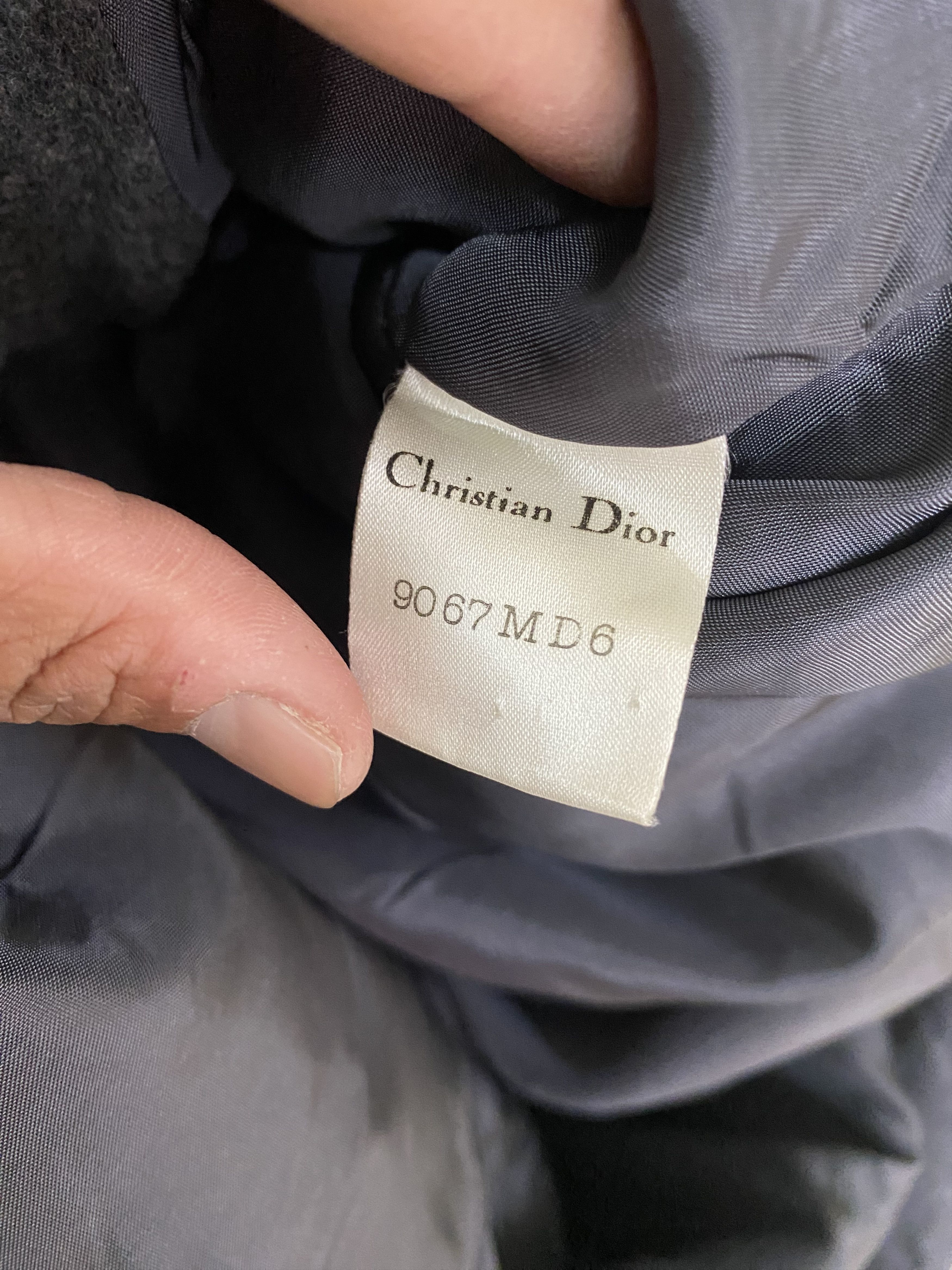 Dior FW Christian Dior Wool Trench Jacket Size US M / EU 48-50 / 2 - 4 Thumbnail