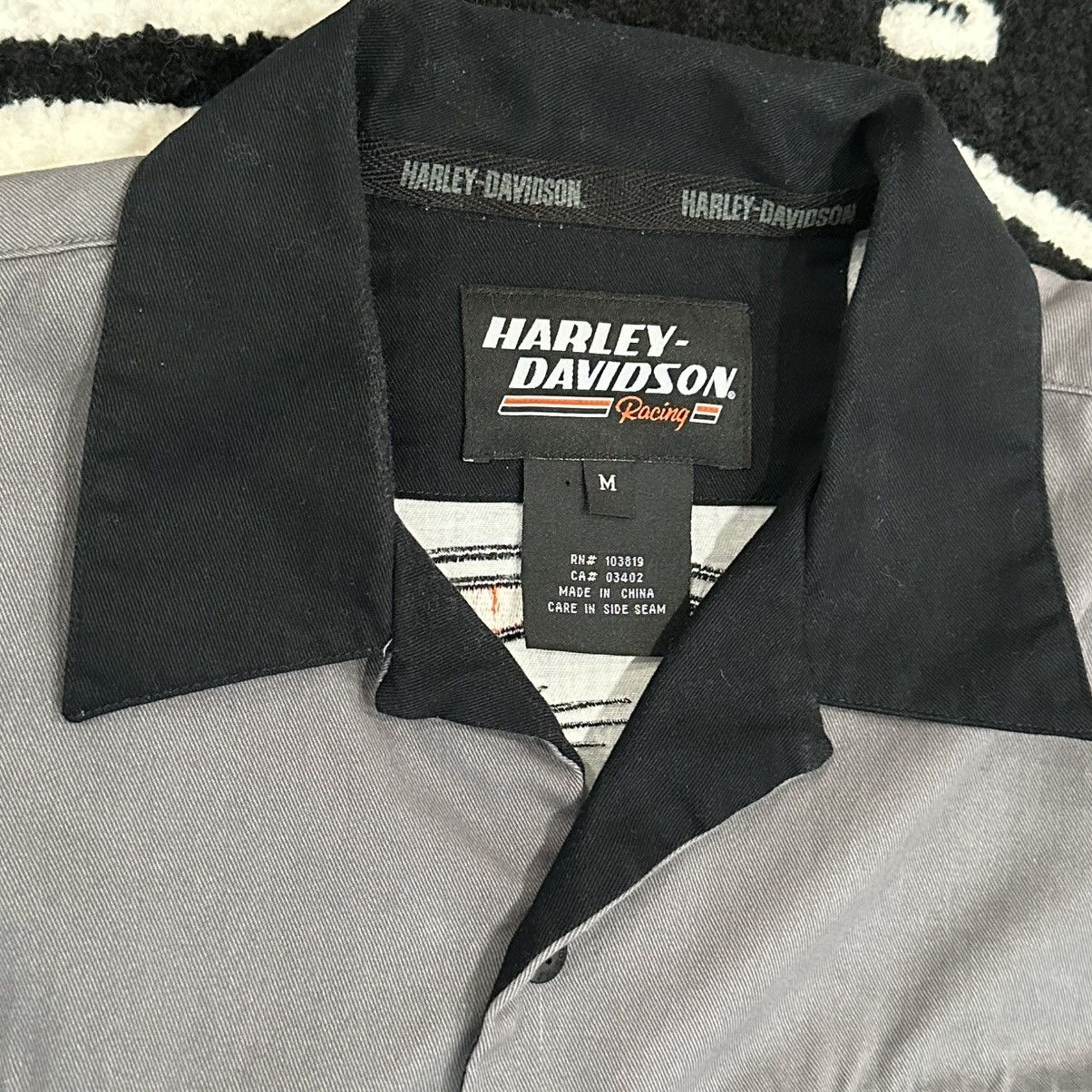 Harley Davidson Harley-Davidson Screamin Eagle Flames Button Up Size US M / EU 48-50 / 2 - 7 Thumbnail