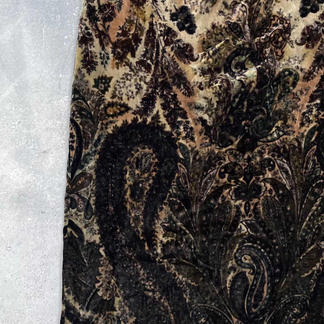 Etro ETRO Paisley Velvet Sleeveless Knee Length Dress Size 42 Size M / US 6-8 / IT 42-44 - 13 Thumbnail