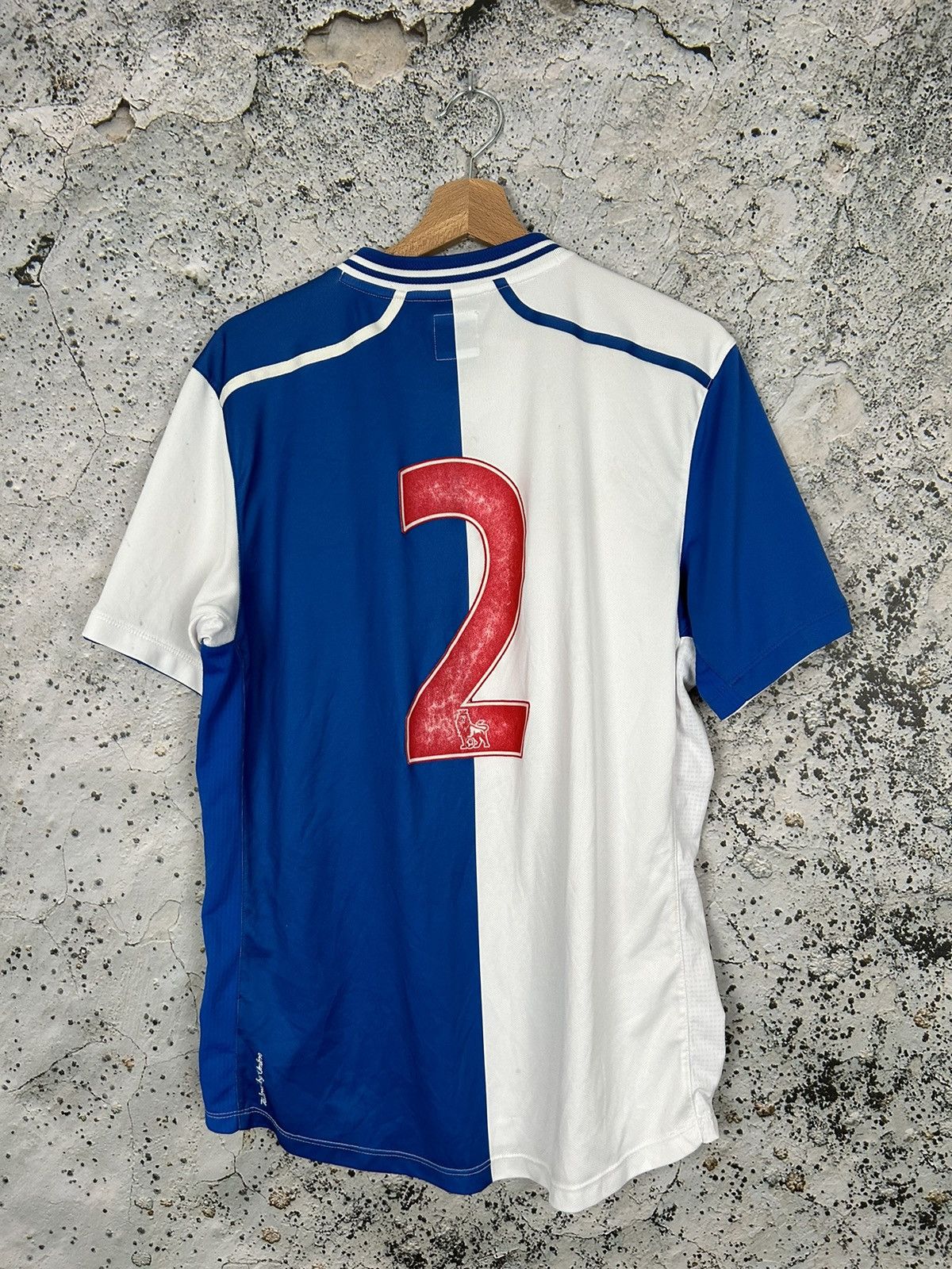 Umbro Vintage Blackburn Rovers FC Umbro Soccer Jersey Football Size US L / EU 52-54 / 3 - 3 Thumbnail