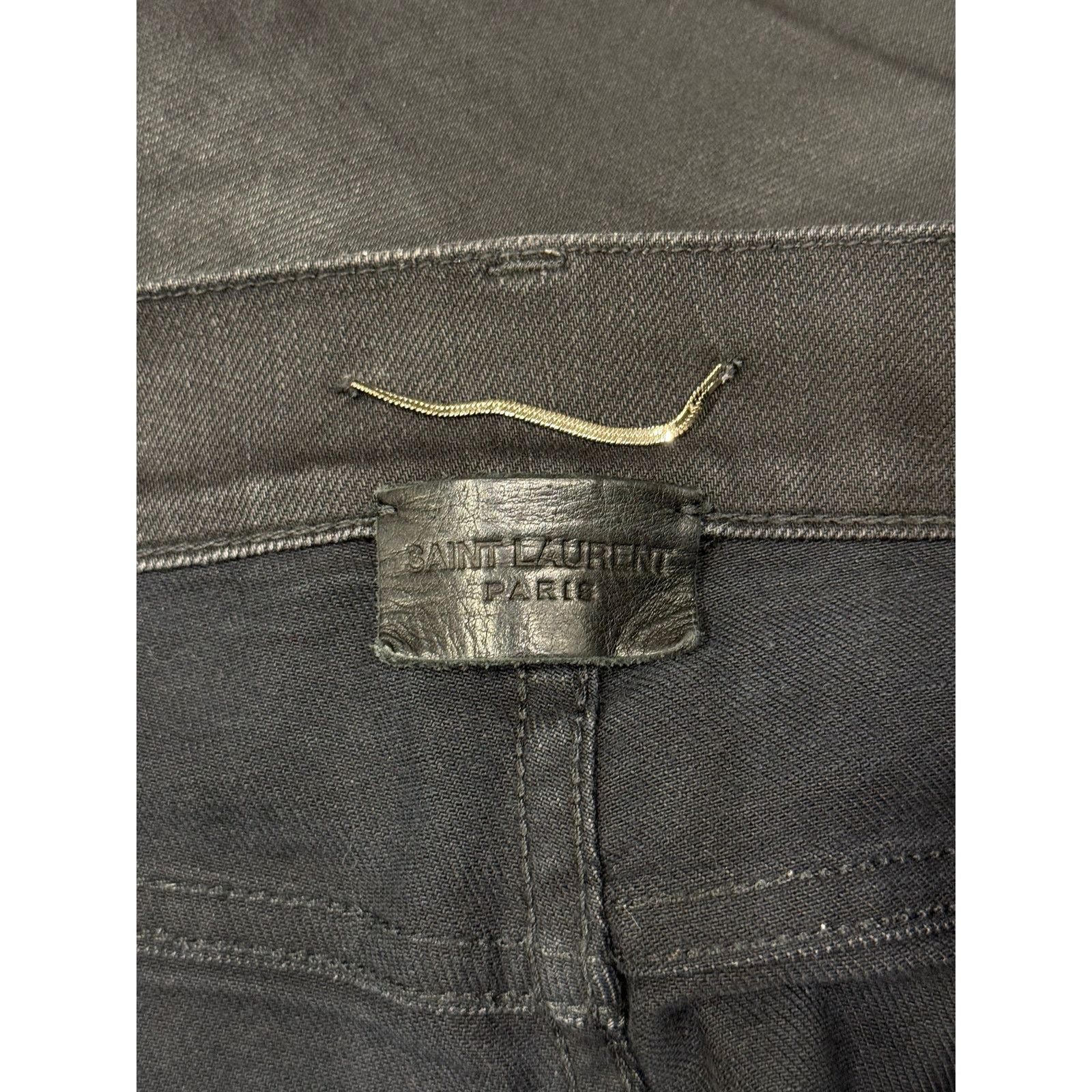 Saint Laurent Paris 2016 Saint Laurent by Hedi Slimane coated jeans Size US 29 - 6 Thumbnail