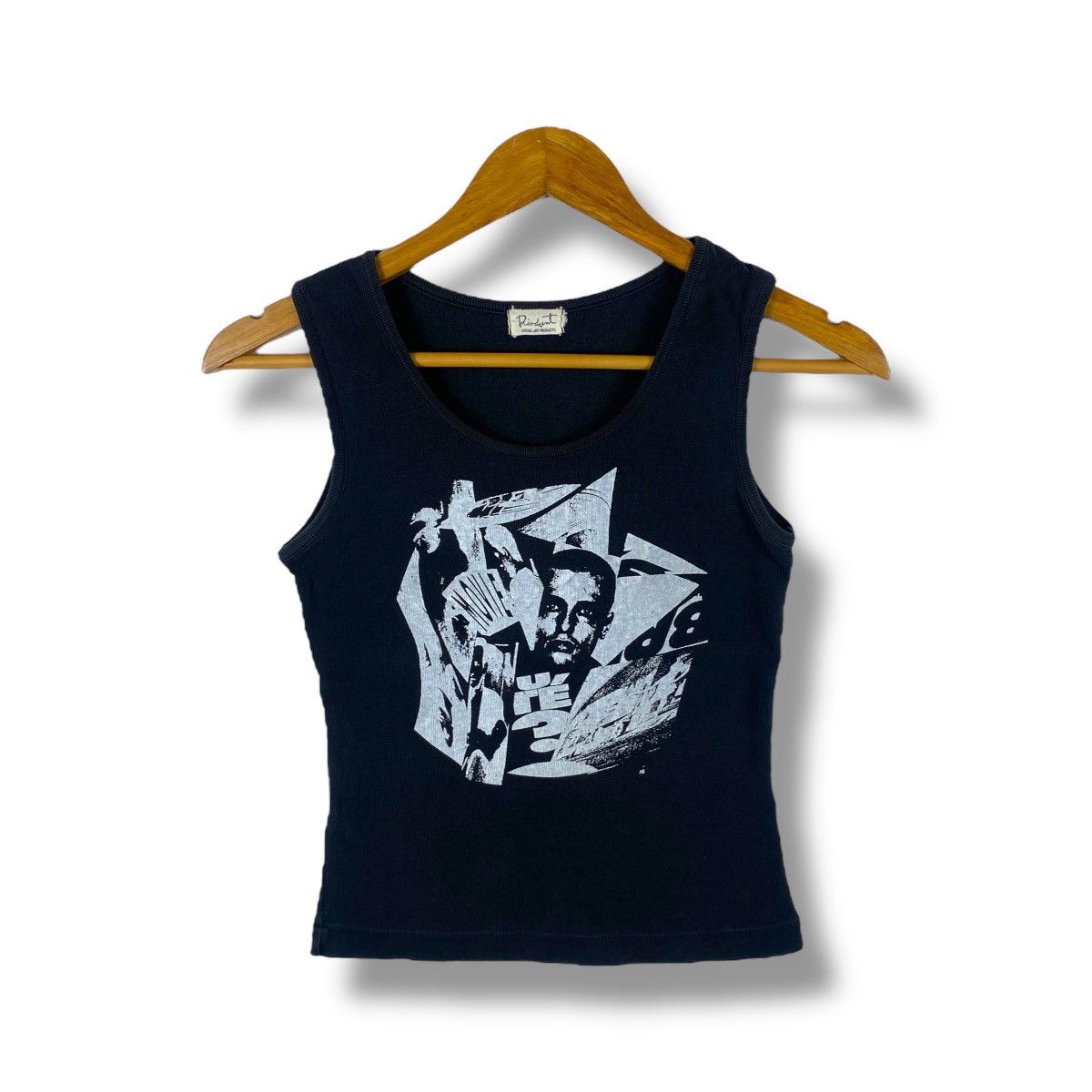 Vintage Vintage 80's MOVIE Abstract Collage Graphic Tank Tops Size US S / EU 44-46 / 1 - 1 Thumbnail