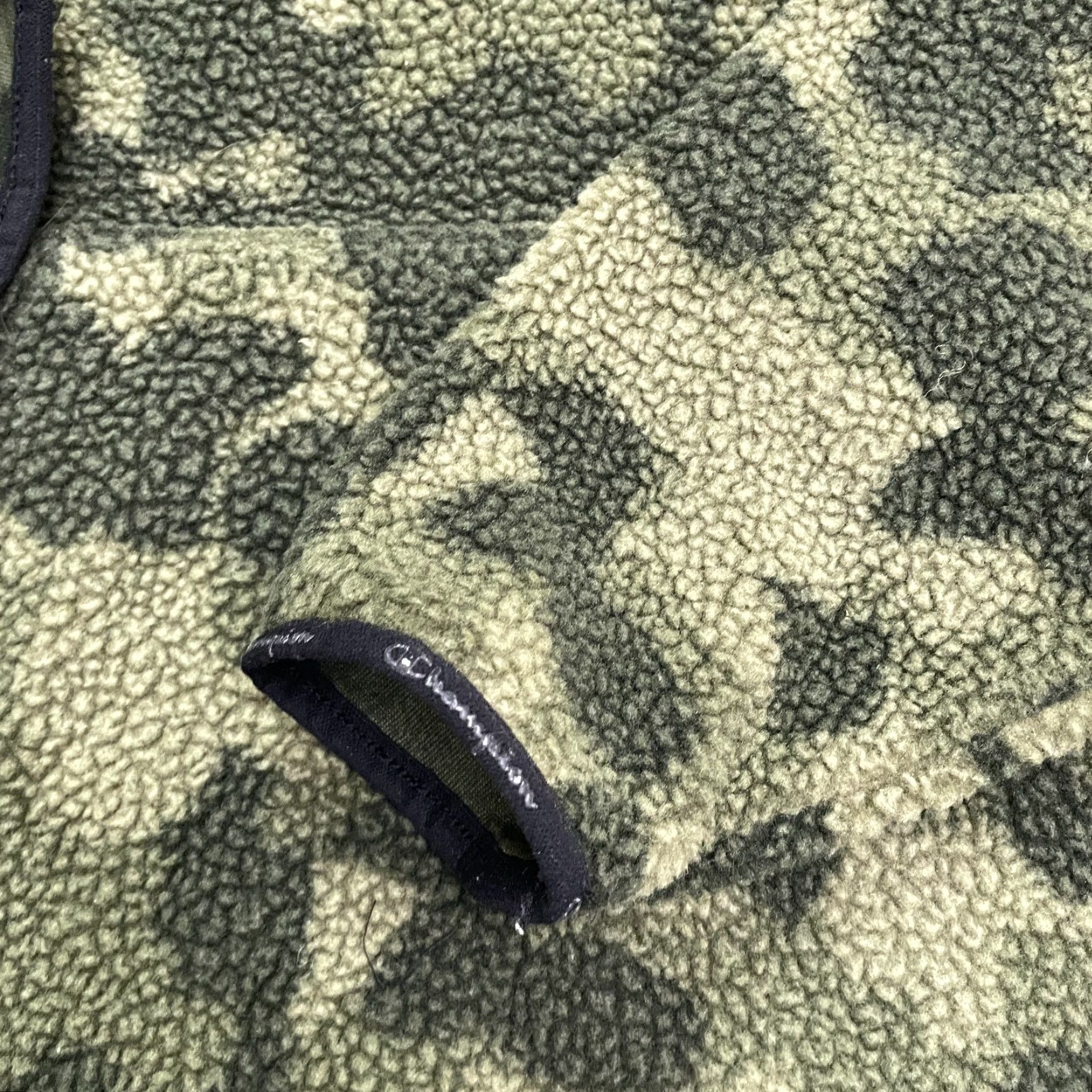 Champion Champion Hoodie Men Medium Green Camouflage Fleece Sherpa Pullover All Seasons Jacket? Size US M / EU 48-50 / 2 - 5 Thumbnail