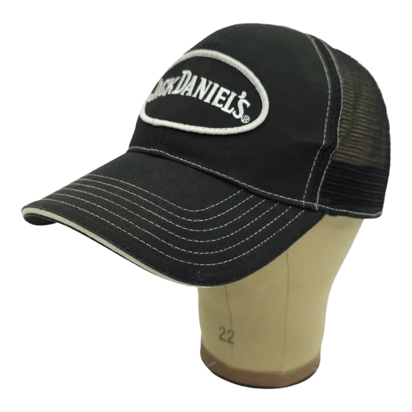Other Jack Daniels Logo Embroidered Mesh Snapback Cap Trucker Hat Size ONE SIZE - 2 Thumbnail