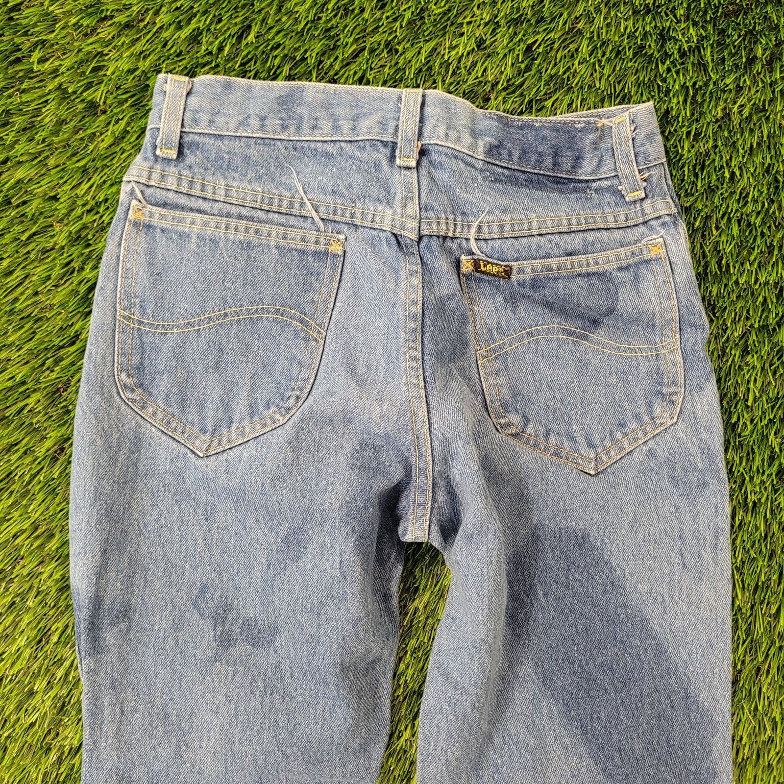 Lee Vintage 80s LEE Riders Jeans 26x31 USA Union-Made Faded Size US 26 / EU 42 - 12 Thumbnail