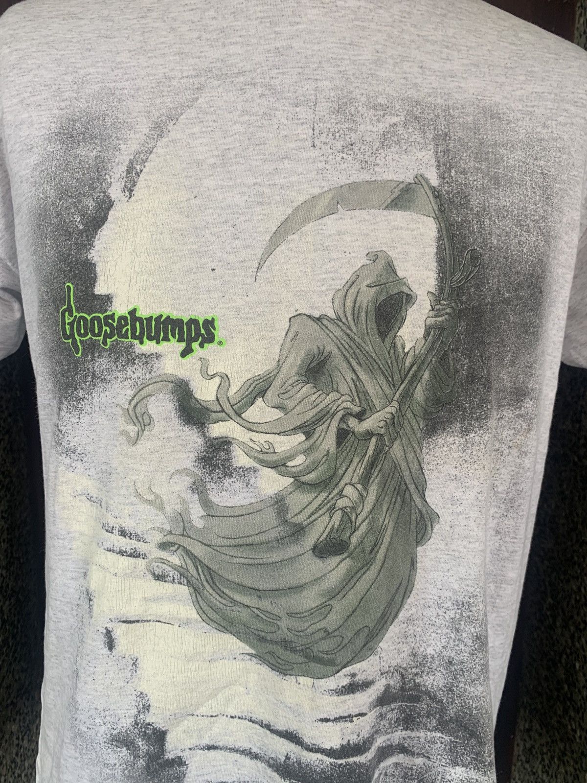 Vintage Vintage 90s Goosebumps Horror Fantasy TV Series T shirt Size US M / EU 48-50 / 2 - 2 Thumbnail