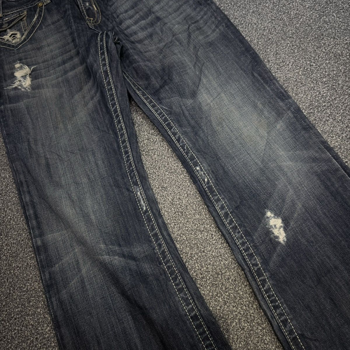 If Six Was Nine Archives ‼️ y2k Seditionaries Mek Denim Distressed HG Style Size US 34 / EU 50 - 5 Thumbnail