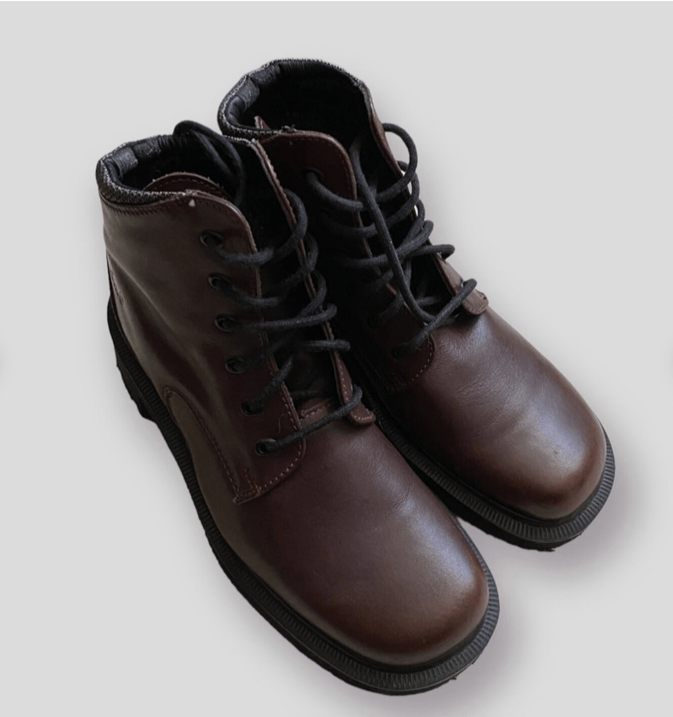 image of Rare Vintage 80's Brown Dr Martens 9270 England Shoes, Women's
