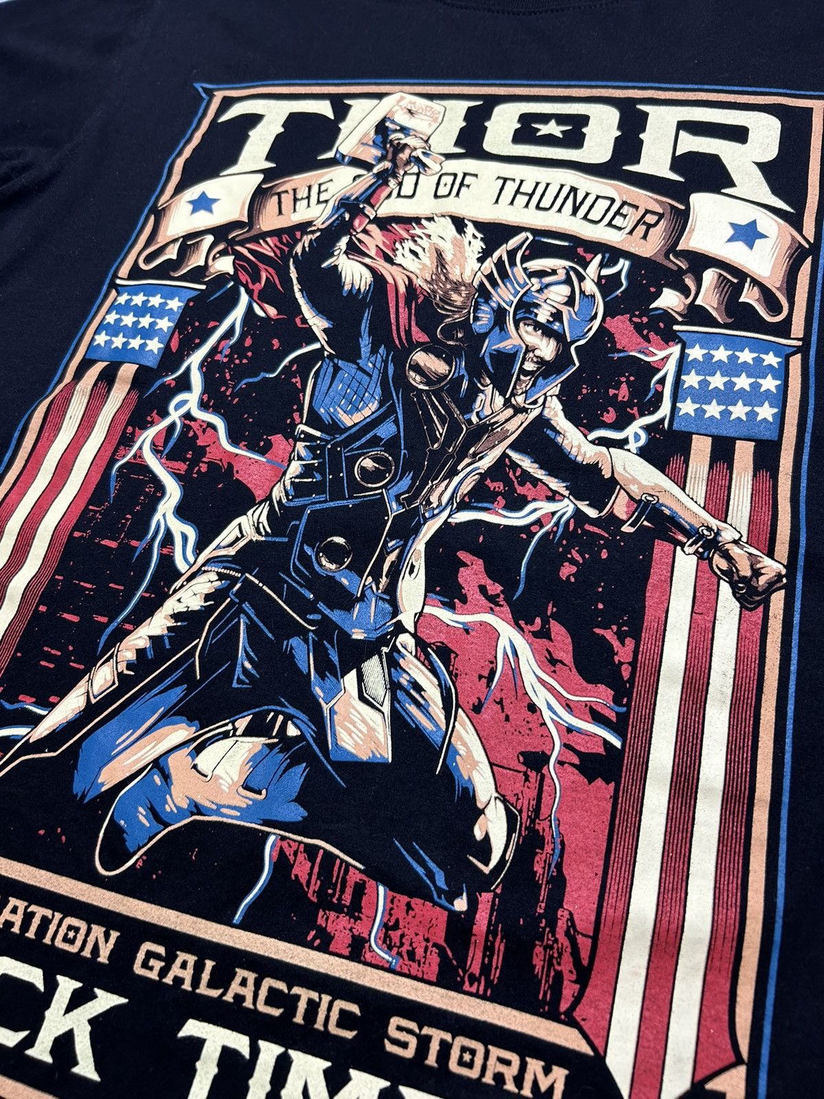 Marvel Comics Thor The God Of Thunder Balck Timber 2013 T-Shirt Size US L / EU 52-54 / 3 - 6 Thumbnail