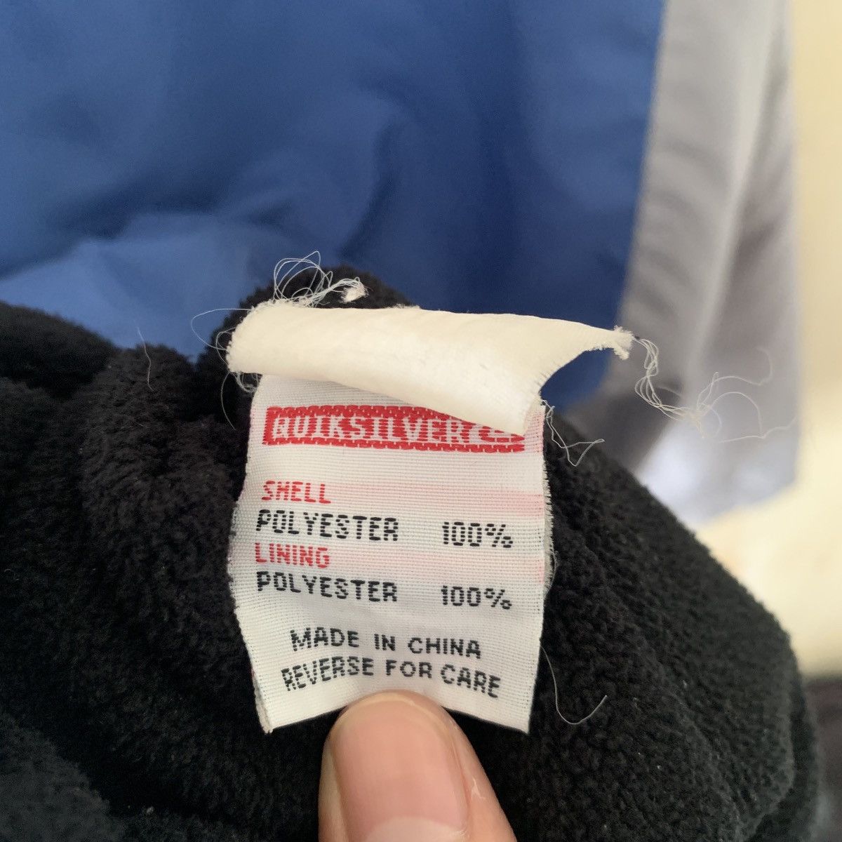 Quiksilver vintage quiksilver puffer down sherpa lining jacket Size US L / EU 52-54 / 3 - 12 Thumbnail