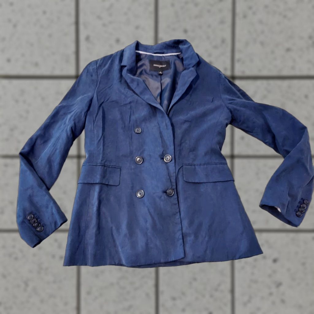 Banana Republic Womens Banana Republic Jacket Blazer 6 Blue Shirt? Size M / US 6-8 / IT 42-44 - 1 Thumbnail