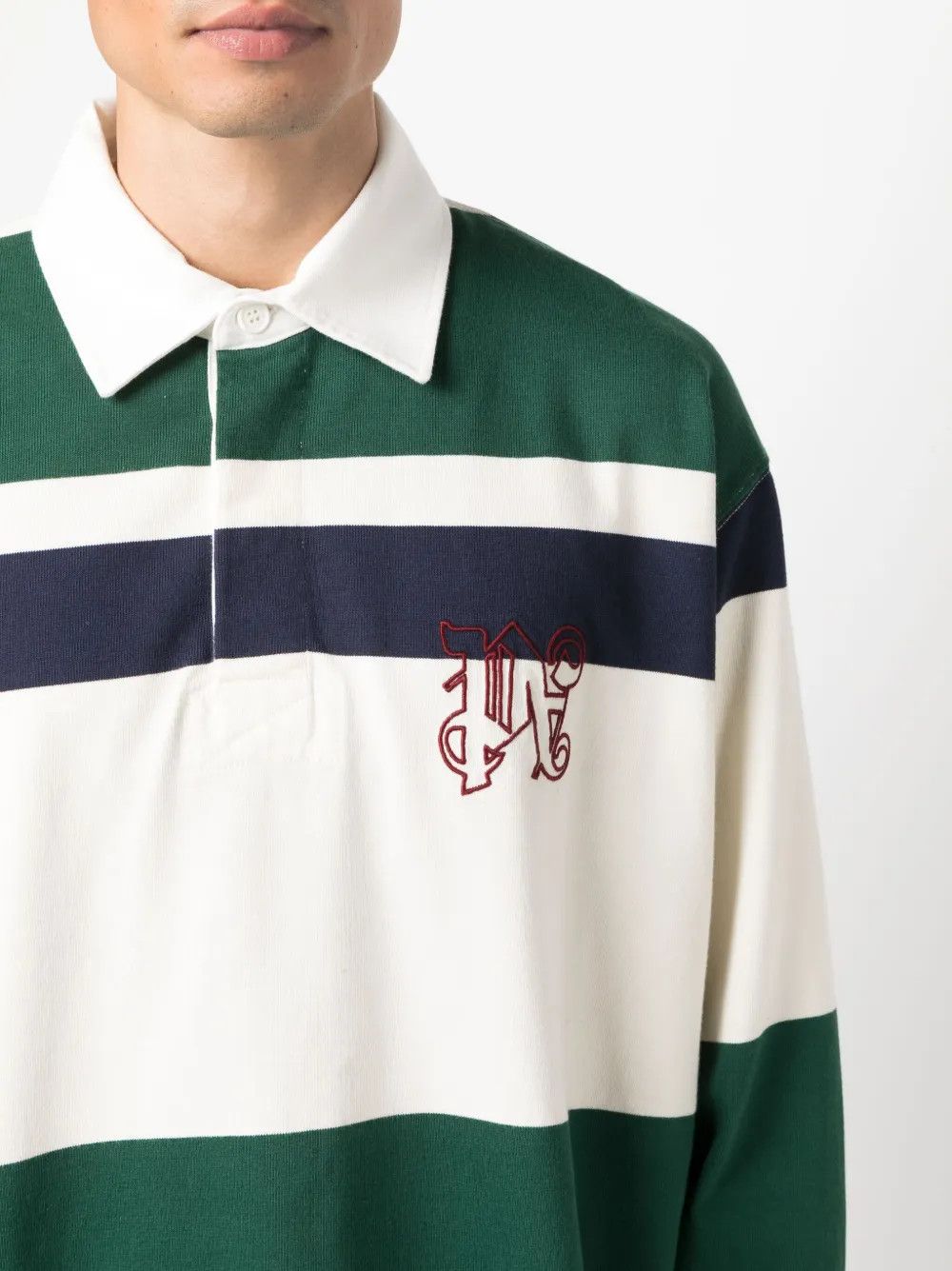 Palm Angels o1y0325 Logo Polo Shirt in Multicolor Size US S / EU 44-46 / 1 - 2 Thumbnail