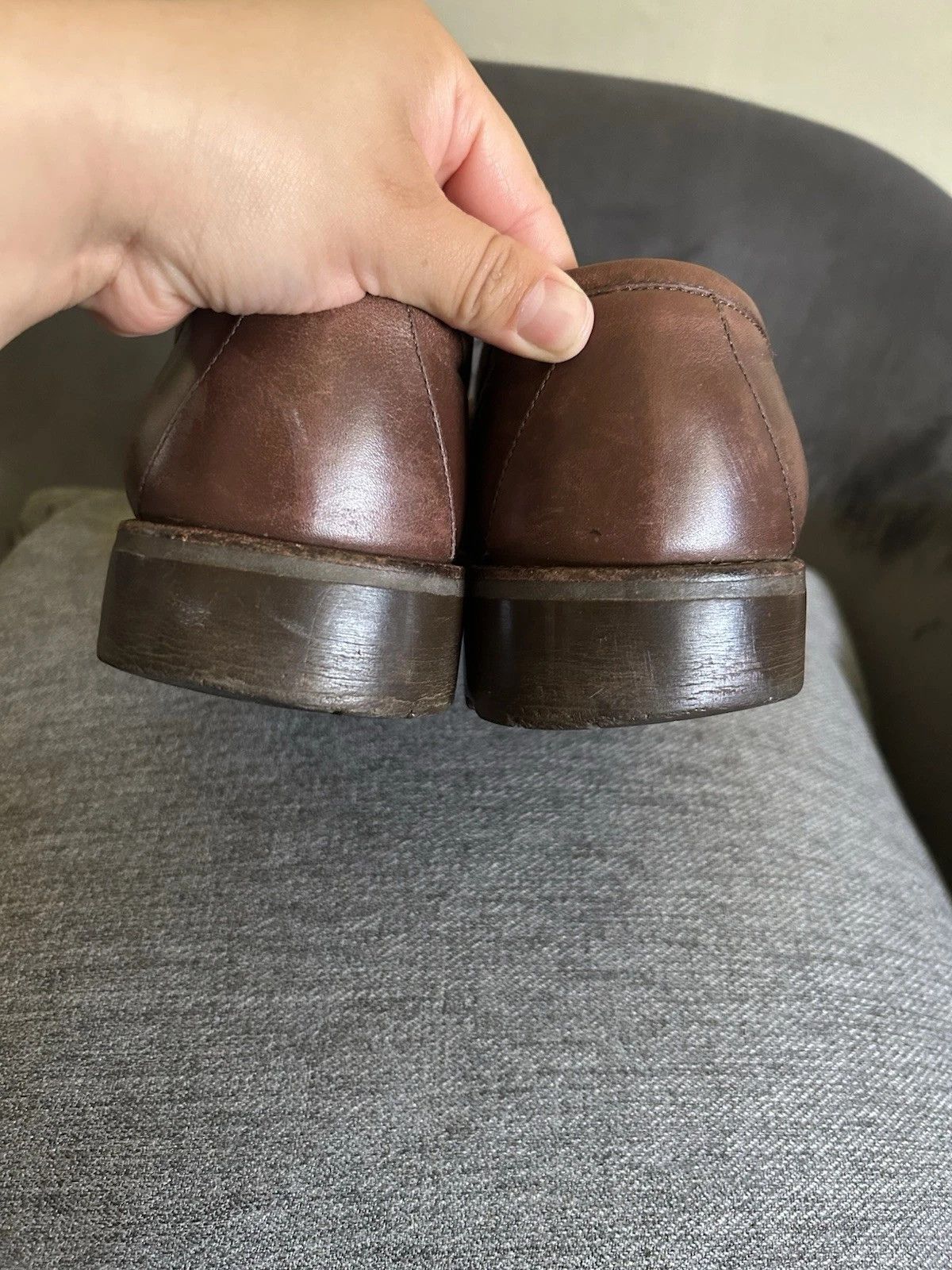 Gucci Gucci Horsebit Loafers Brown Leather 10 D Size US 10 / EU 43 - 8 Thumbnail