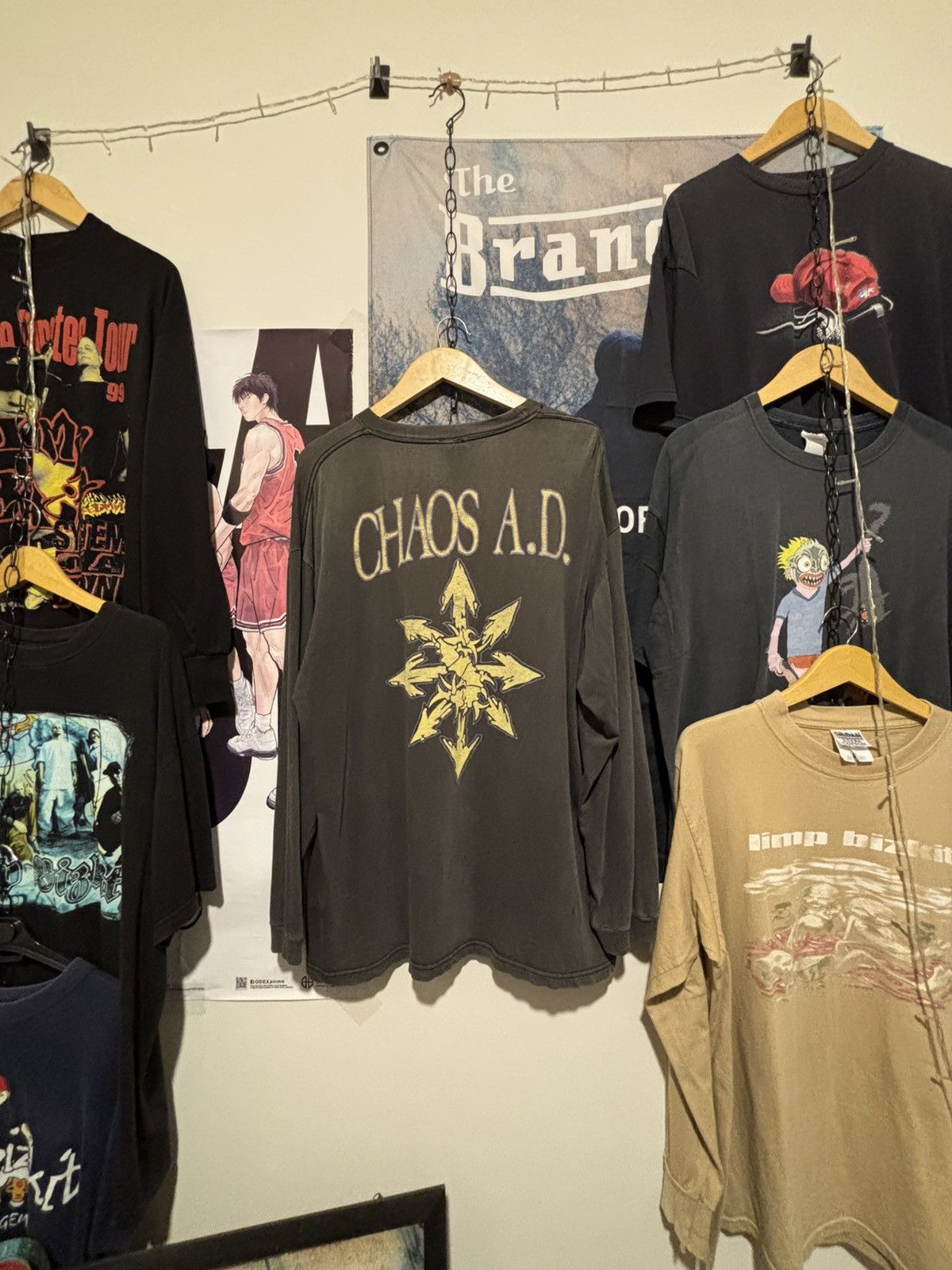 Band Tees × Vintage Sepultura Chaos A.D. Blue Grape Rare 🔥 Size US XL / EU 56 / 4 - 3 Thumbnail