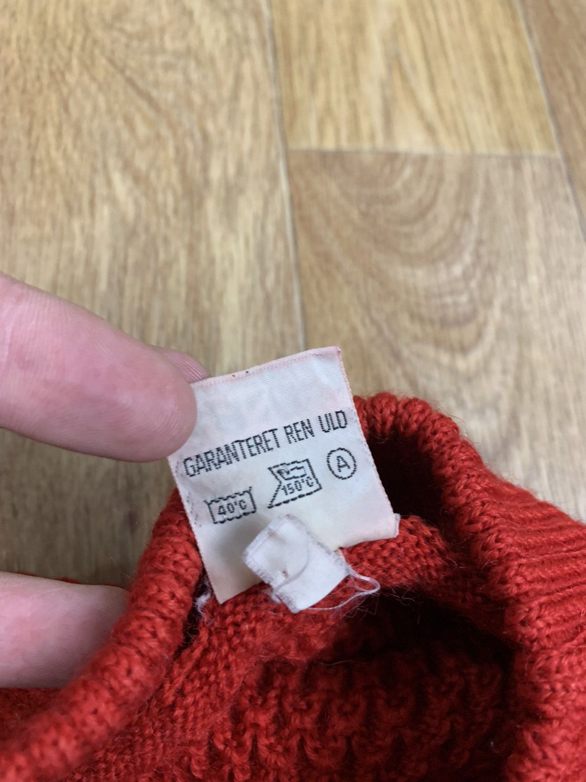 S.N.S. Herning S.N.S. Fisherman Vintage Red Turtleneck (Dannebrog) Sweater Size US M / EU 48-50 / 2 - 3 Thumbnail