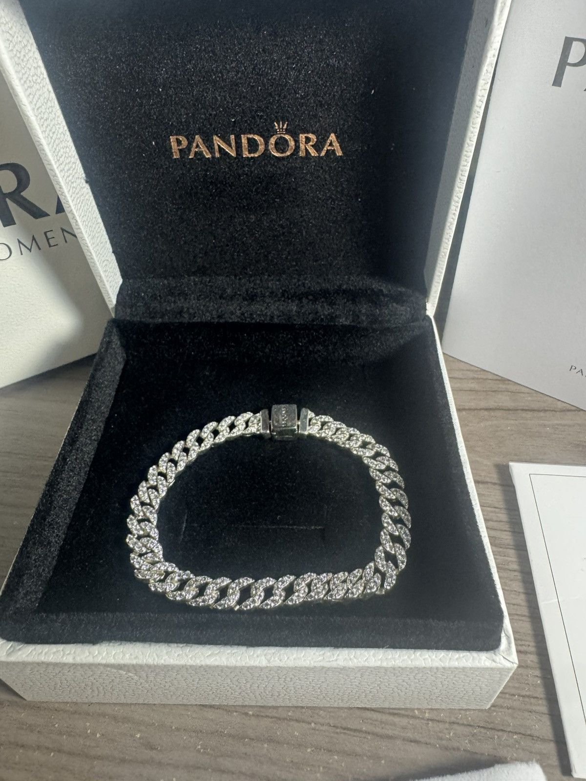 pandora Pandora cuban bracelet Size ONE SIZE - 3 Thumbnail