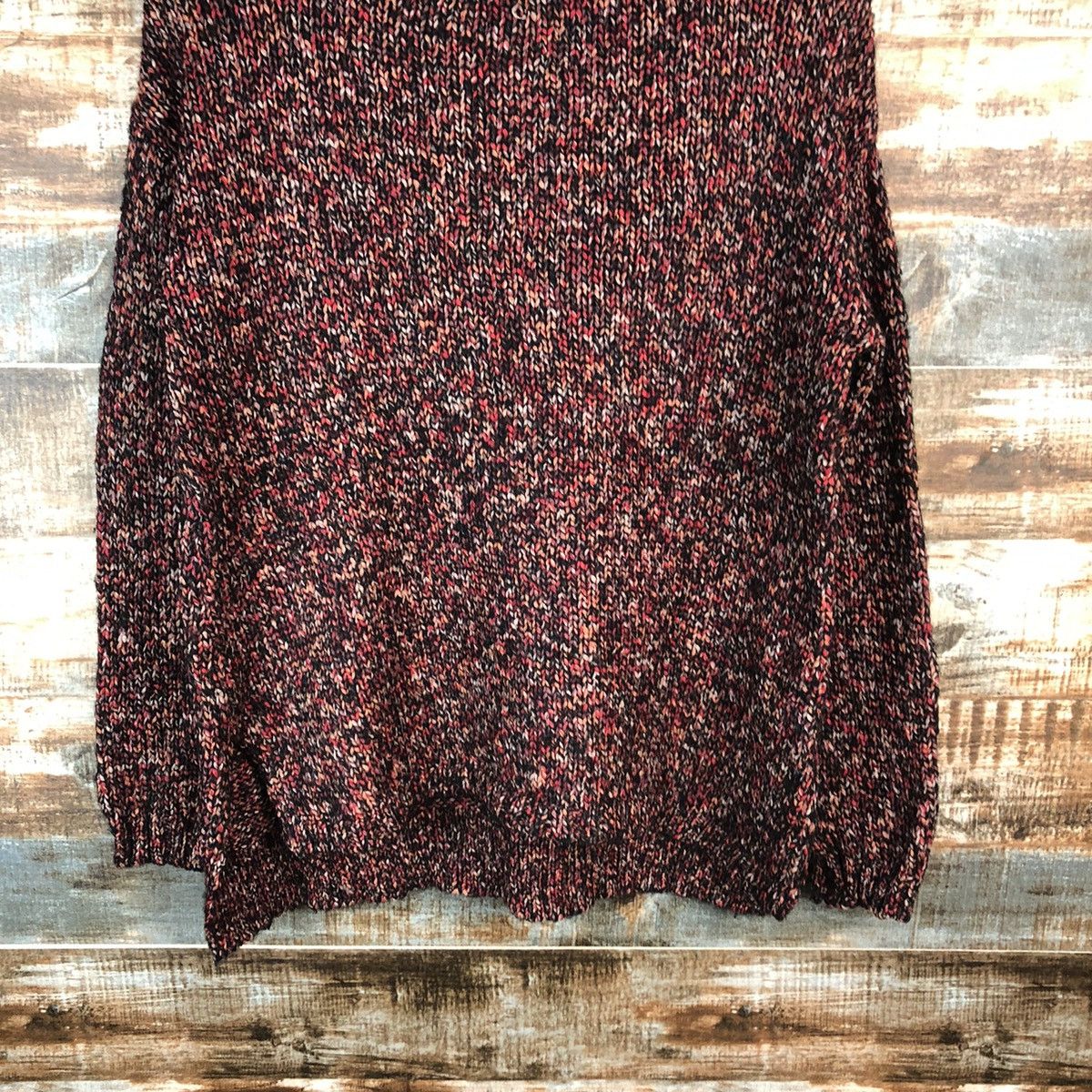 Homespun Knitwear × Japanese Brand Japanese Brand Maroon Knitwear sweatshirt #A1811 Size M / US 6-8 / IT 42-44 - 6 Thumbnail