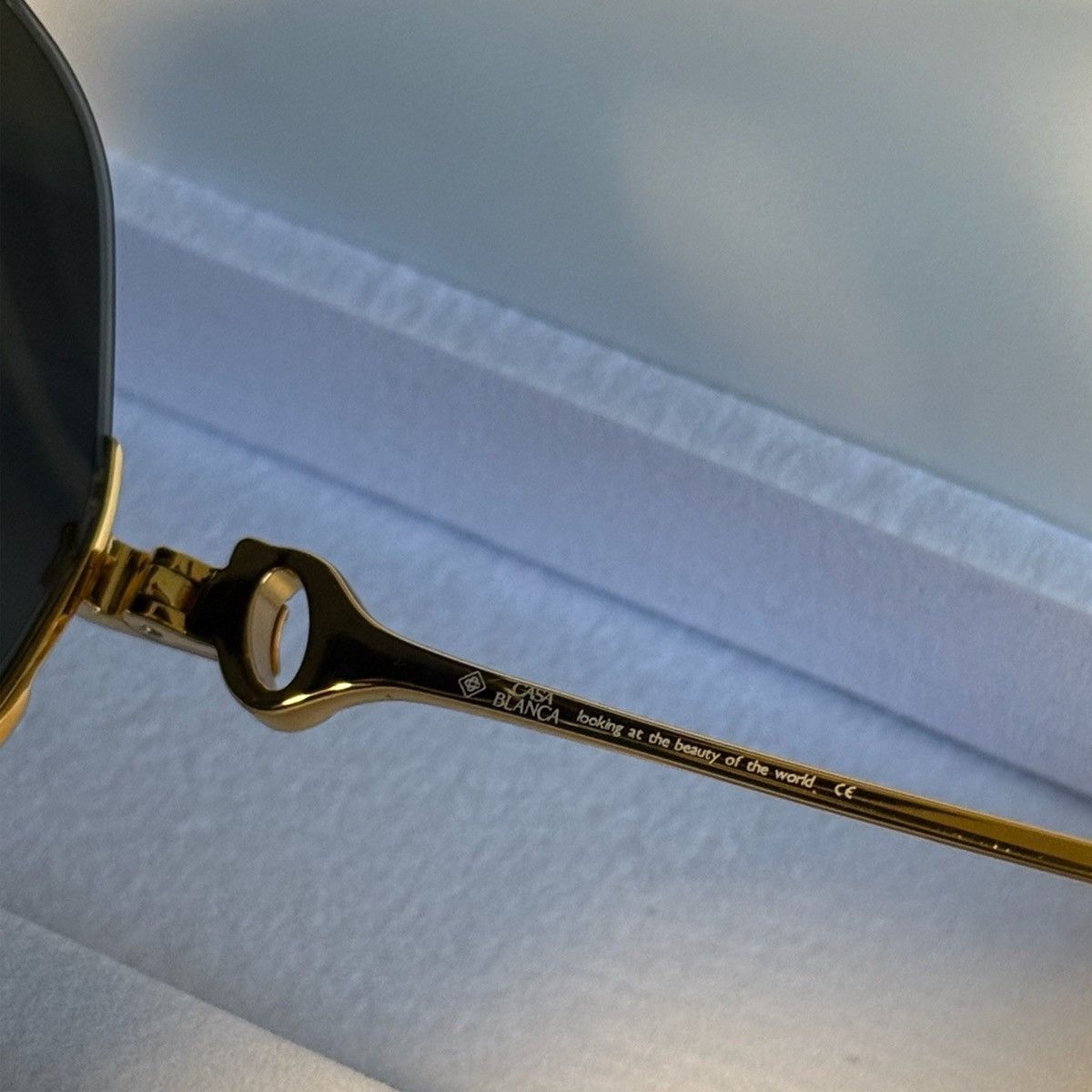 Casablanca Casablanca Stainless Steel Aviator Sunglasses Size ONE SIZE - 10 Thumbnail